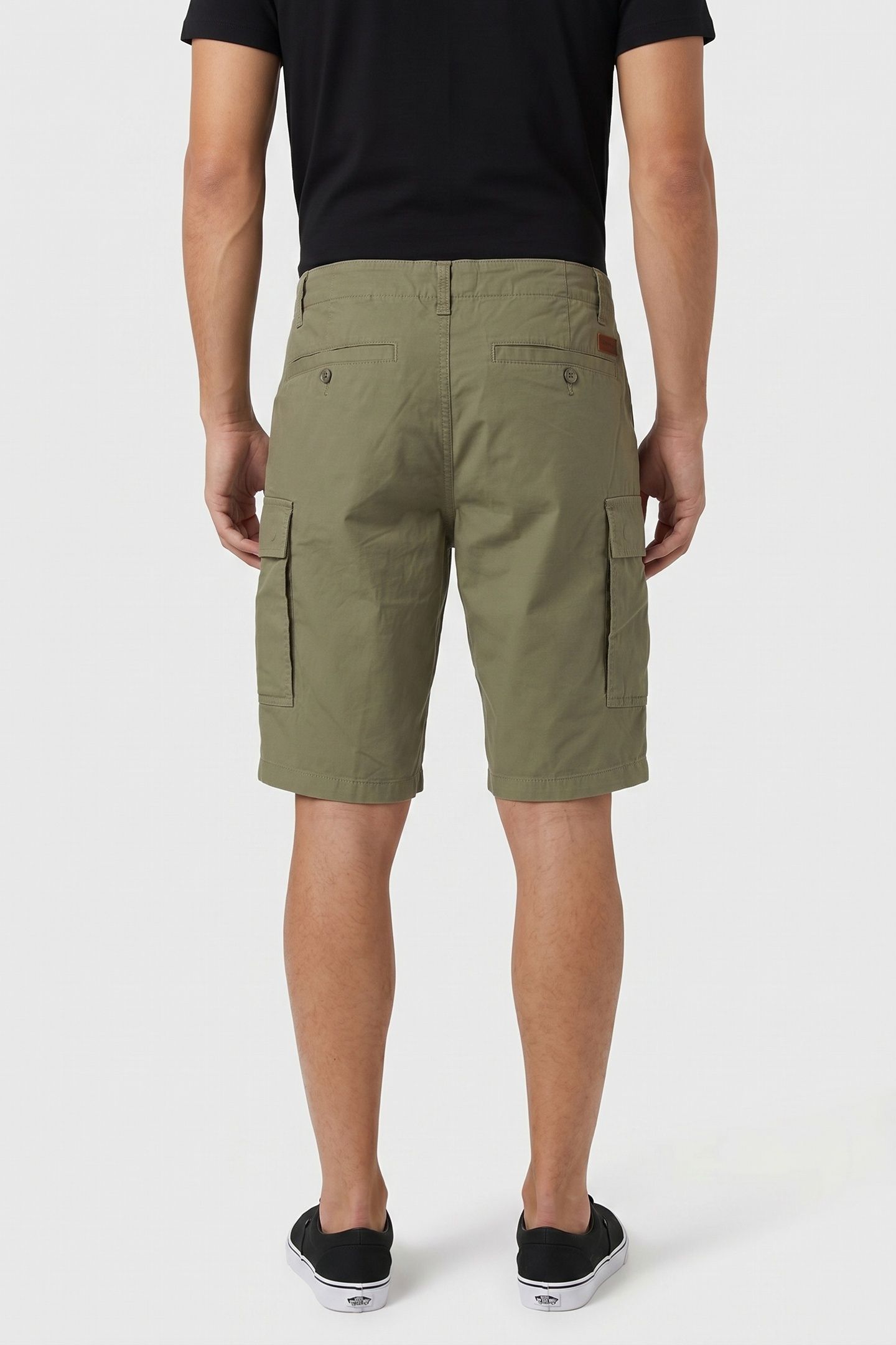 TWILL CARGO SHORT MEDIUM GREY 3