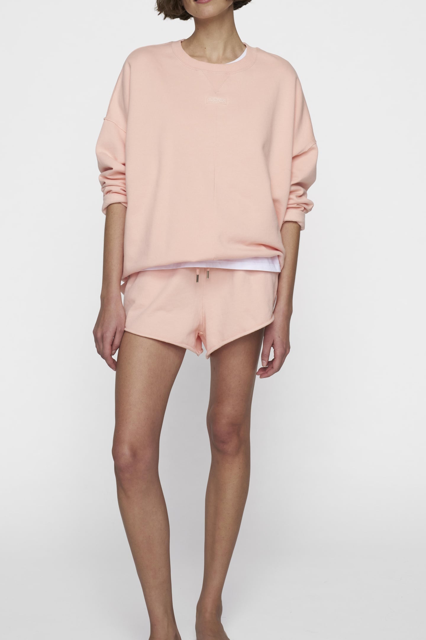 BEACH SWEATER PEACH 1