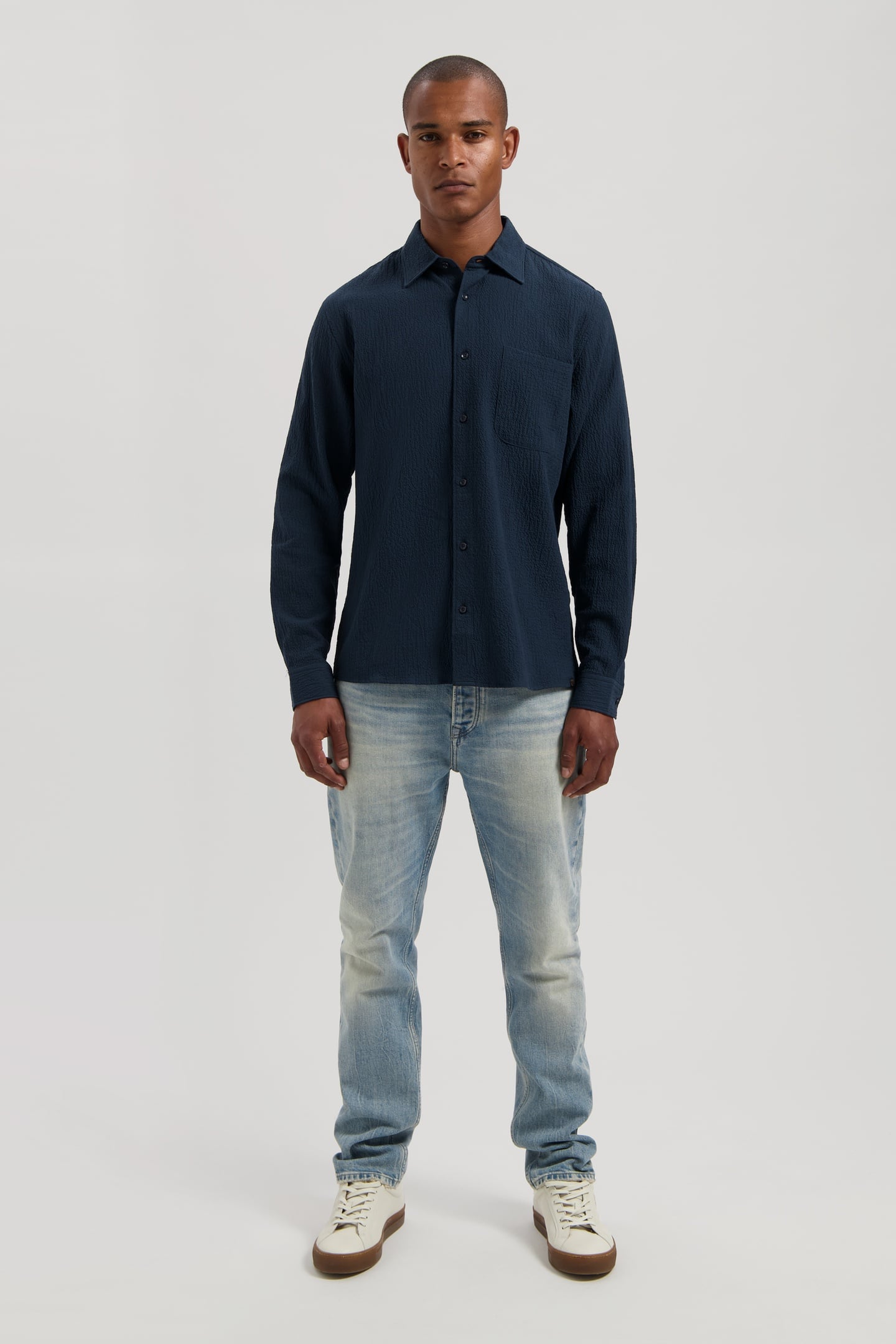 DS_CHEVI SHIRT DK. NAVY 2