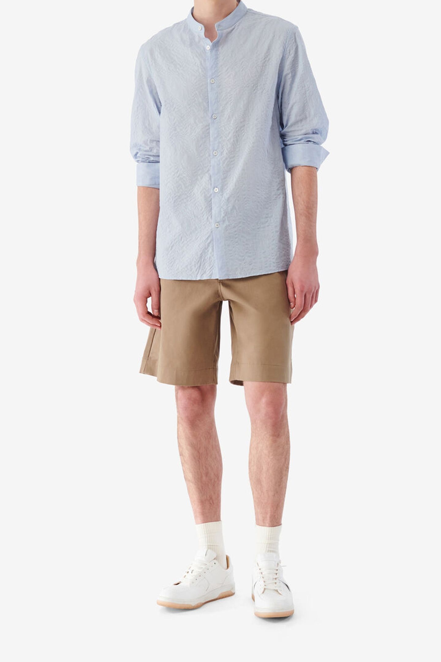 JUNIOR SHORT LIGHT KHAKI 3