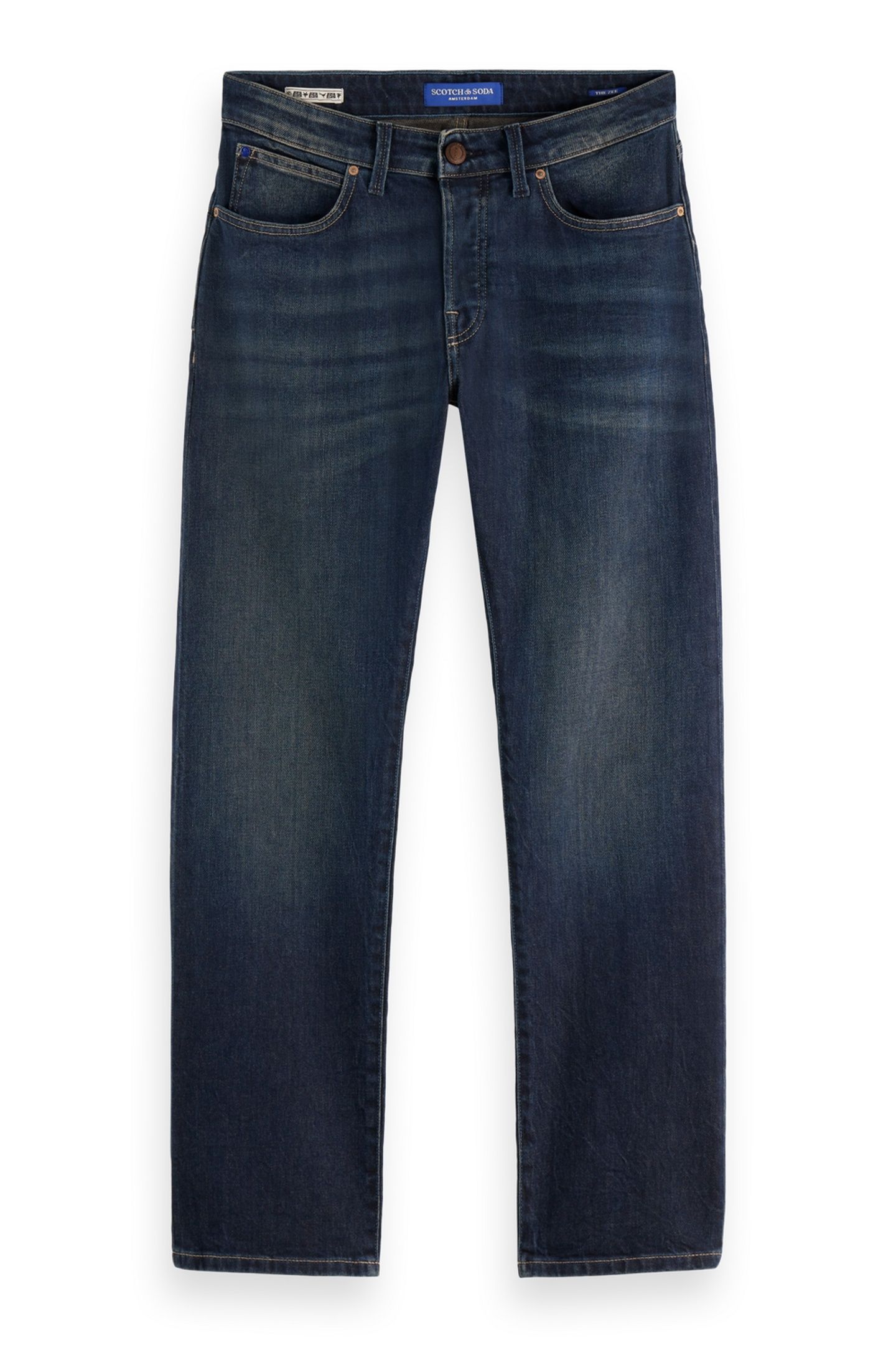 THE ZEE STRAIGHT JEANS — PAINT IT BLAUW 1