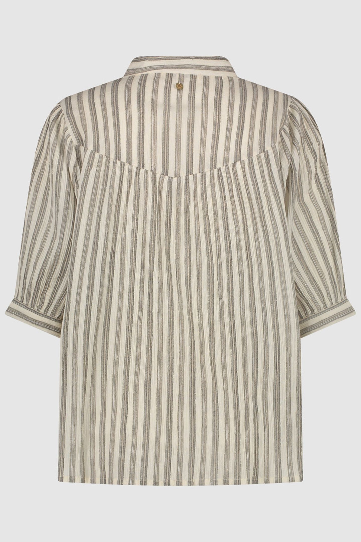QUINN BLOUSE GREY STRIPE 2