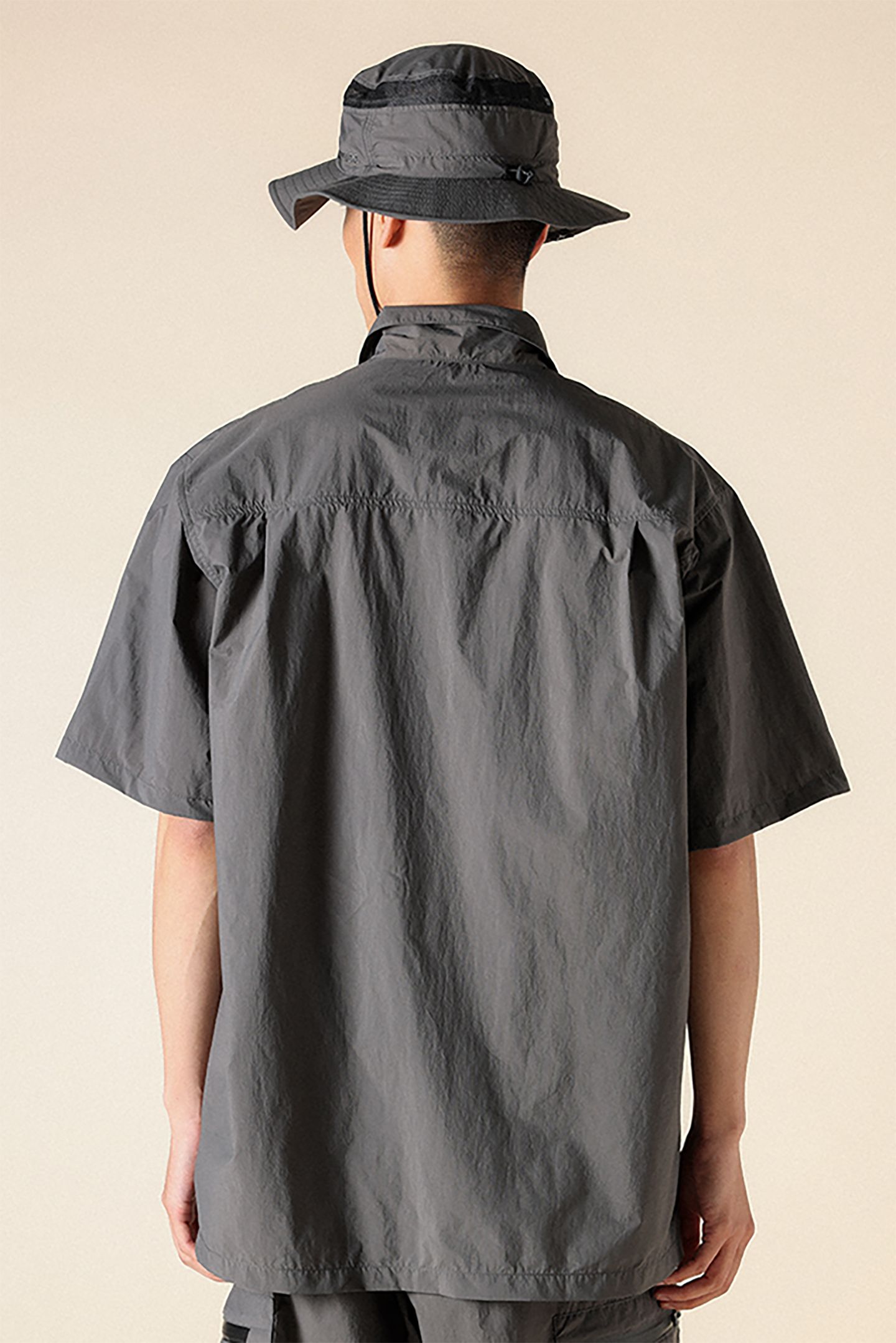 UNISEX SL WR LIGHT FIELD SHIRT ASH BLACK 2