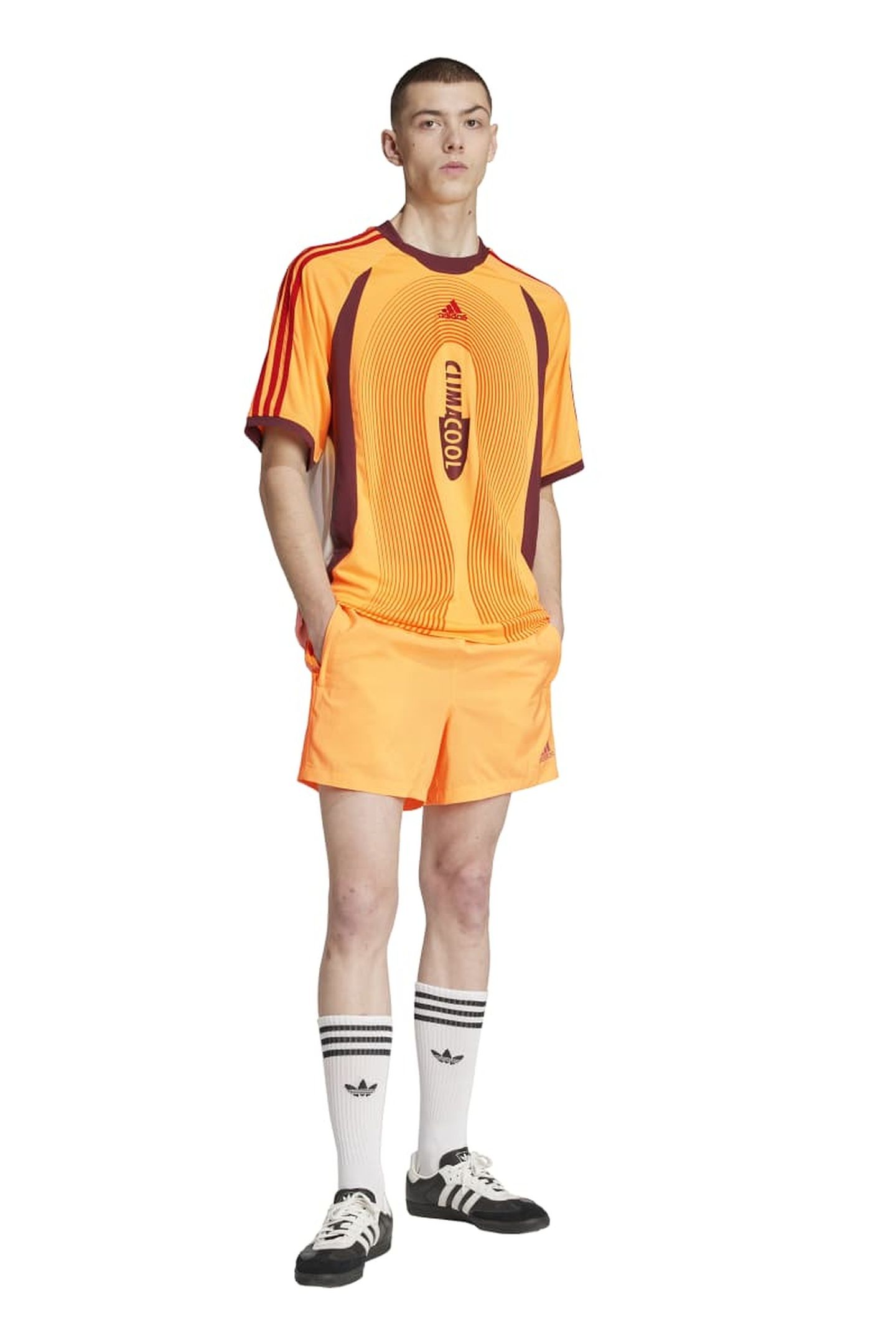UNISEX ORIGINALS CLIMACOOL TRAINING SHORTS FLASH ORANGE 2