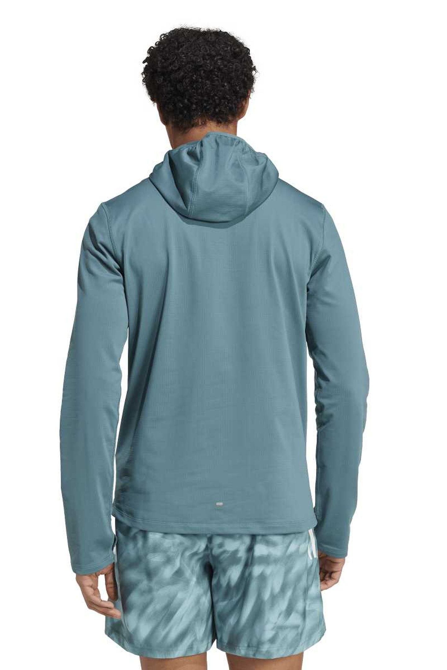 UNISEX PERFORMANCE OWN THE RUN WINTERIZED HOODED HALF-ZIP PR 3
