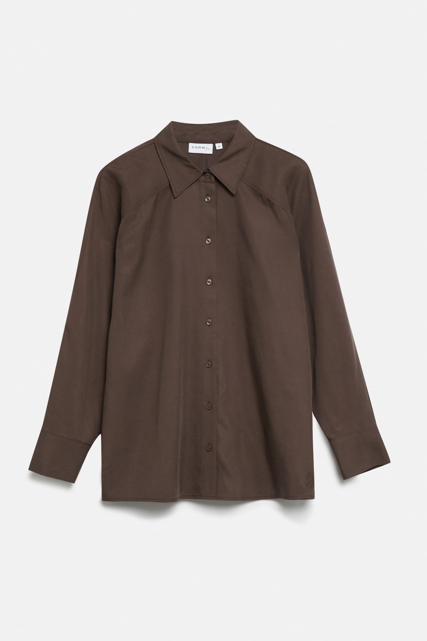 COMMA BLOUSES BROWN 4