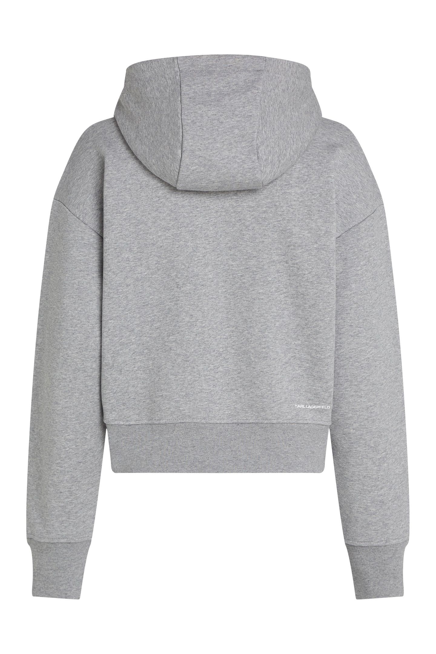IKON PATCH CROPPED HOODIE LIGHT GREY MELANGE 6