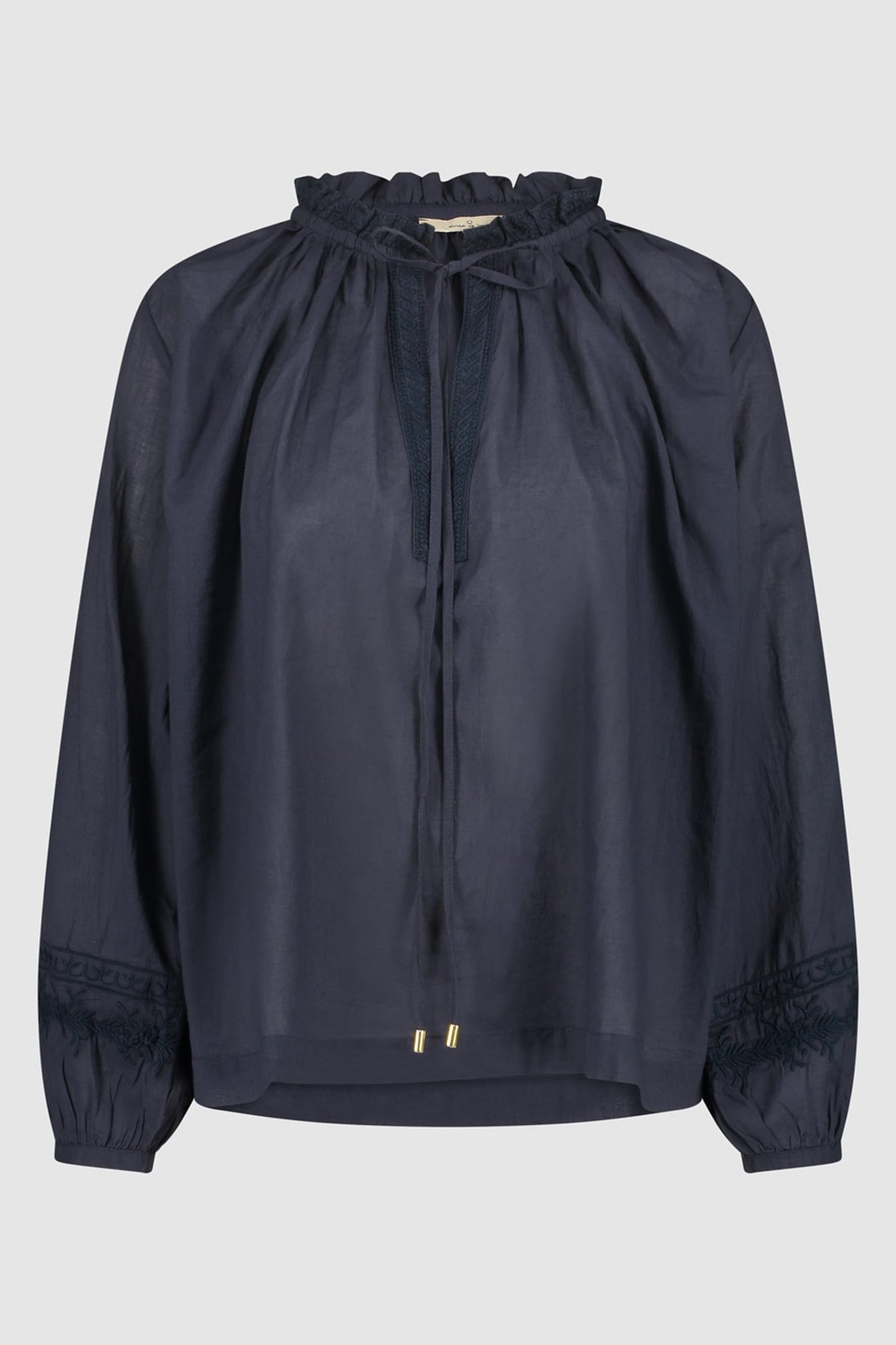 ISABEL BLOUSE BLUE INK 2