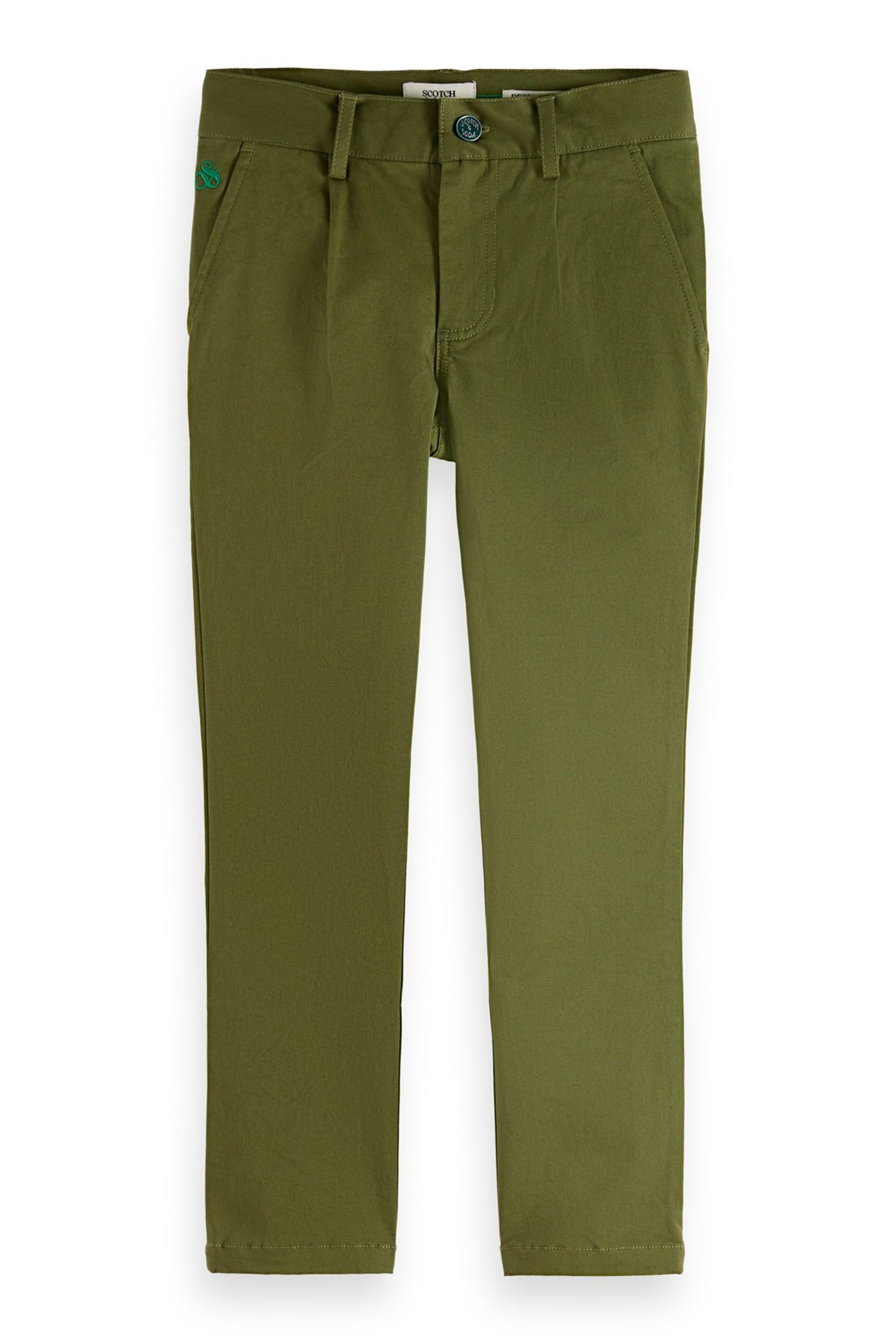 BOYS STUART FIT PANTS CYPRESS 1