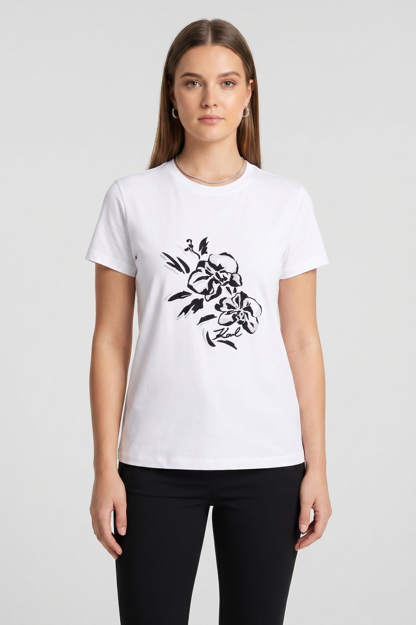 ORCHID T-SHIRT WHITE 1