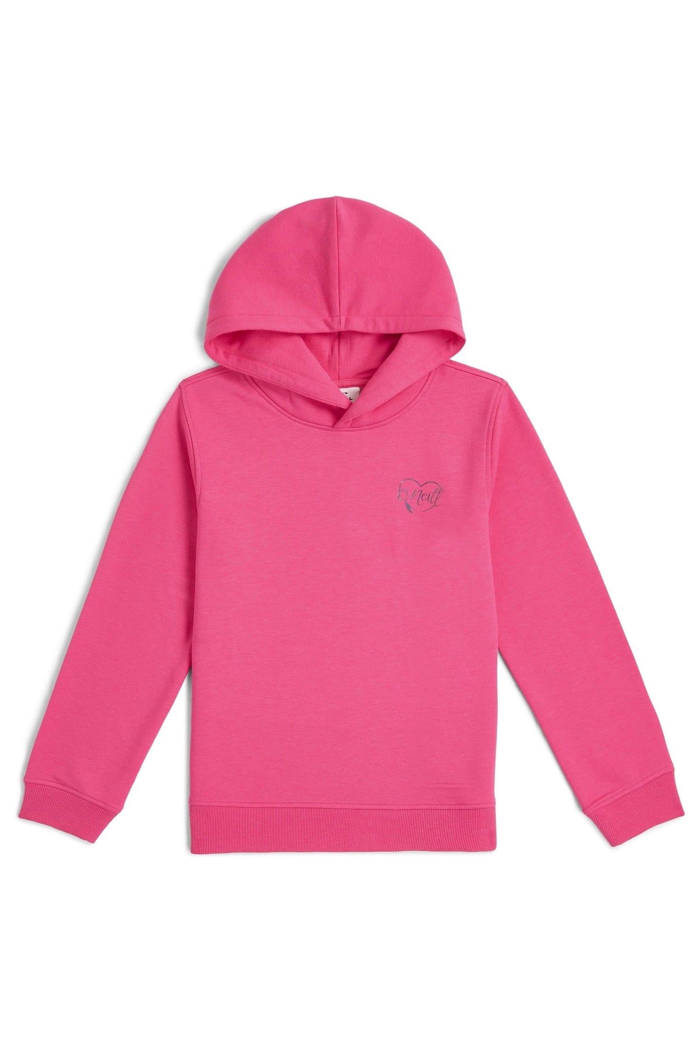 GIRLS ESSENTIALS HOODIE CARMINE ROSE 1