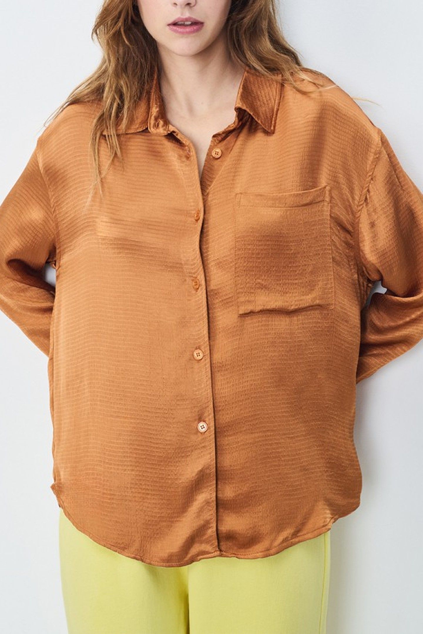 SHANING SHIRT CANNELLE 2