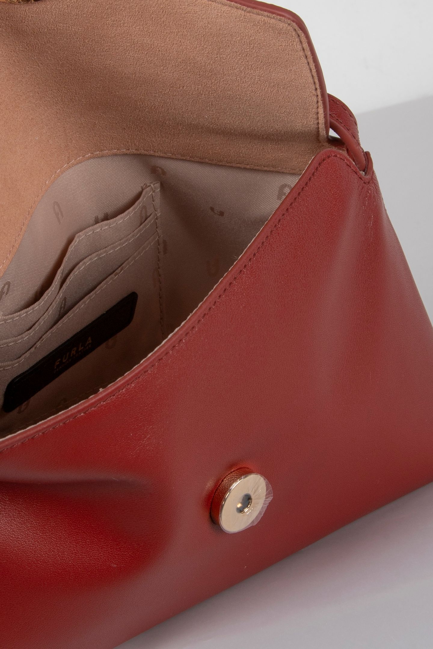 SFERA SOFT XL MINI BAG ROSSO MATTONE 5