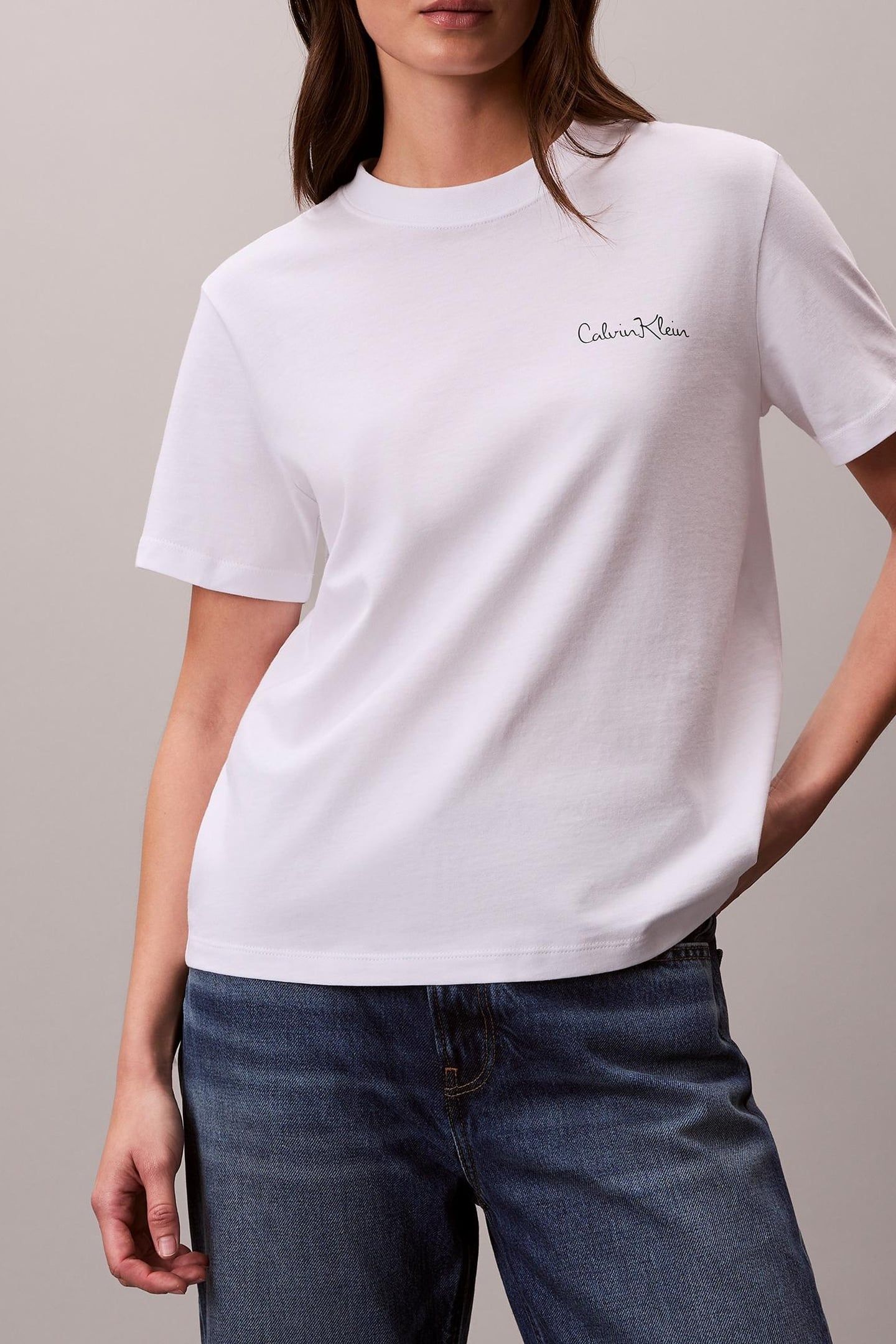 SS CLASSIC GRAPHIC TEE BRILLIANT WHITE 1