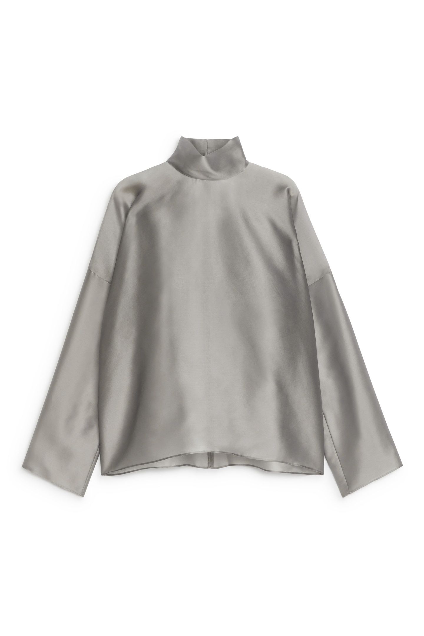 HONORINE BLOUSE PRESS GREY 3