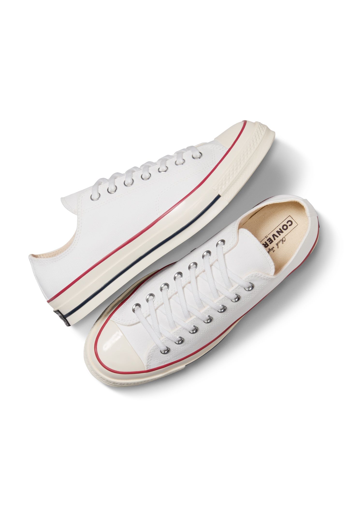 UNISEX CHUCK 70 WIDE OX WHITE/GARNET/EGRET 3