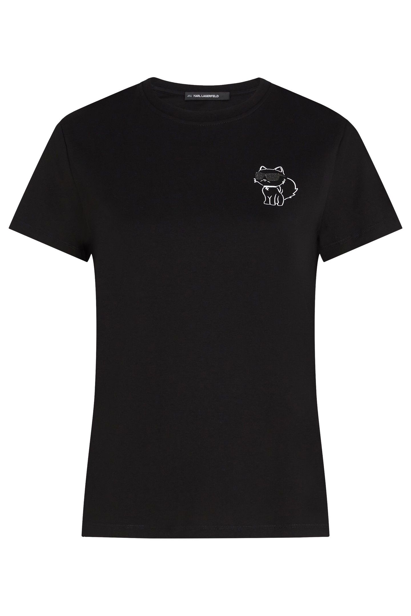 CHOUPETTE PRINT T-SHIRT BLACK 2