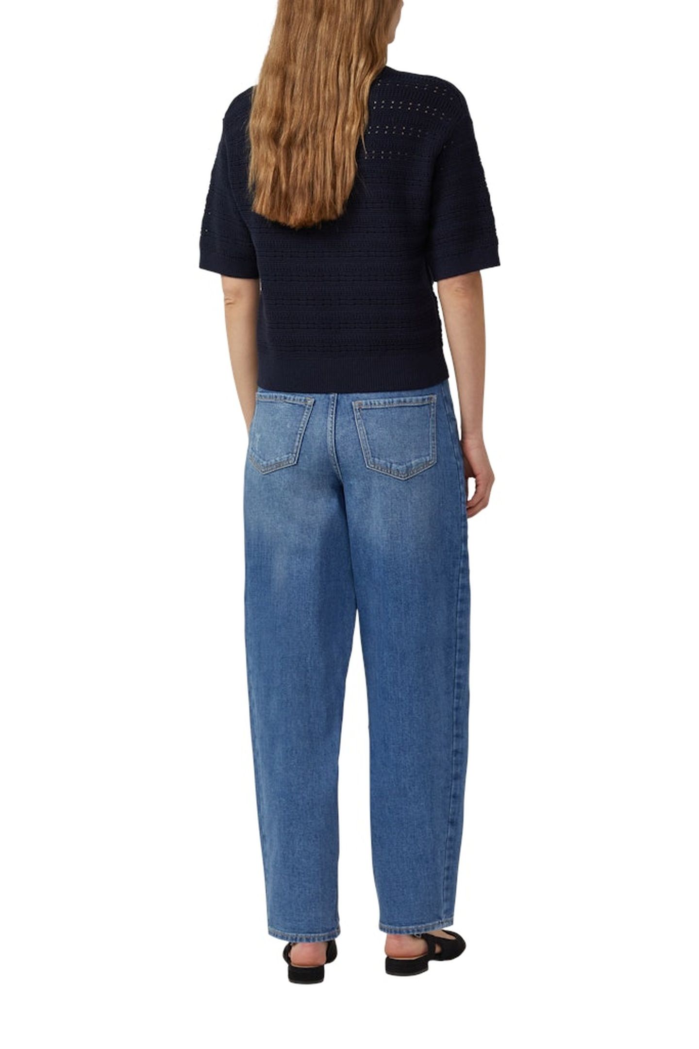 S.OLIVER PULLOVER SHORTSLEEVE MARINE 5