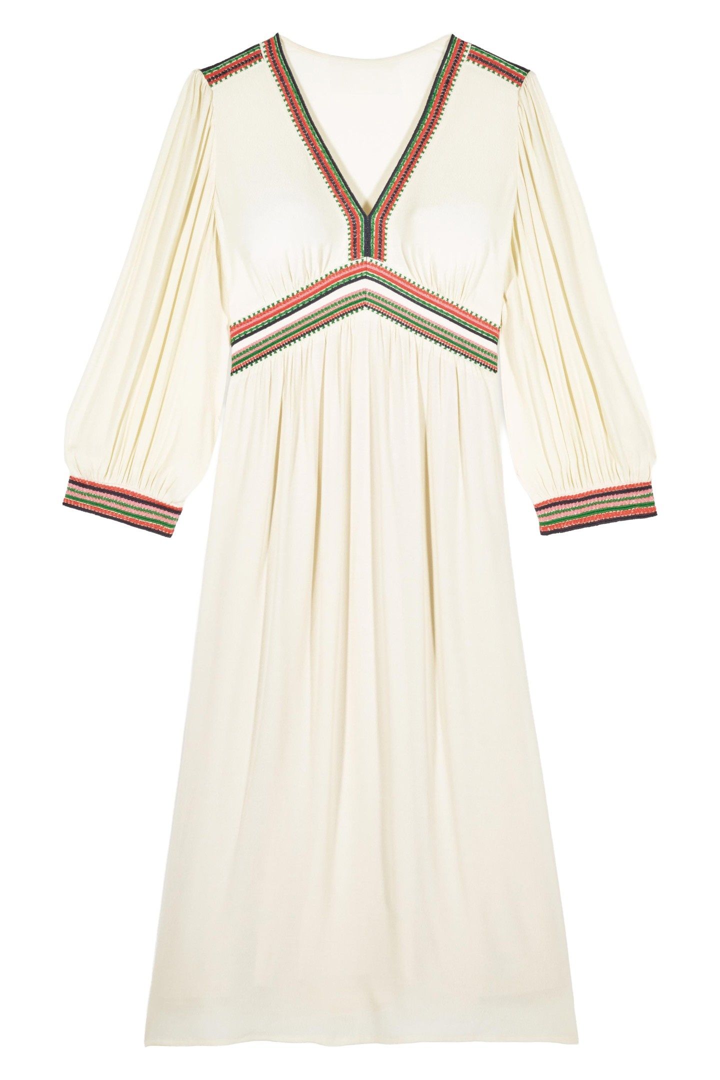 ROBE TANINA ECRU 3