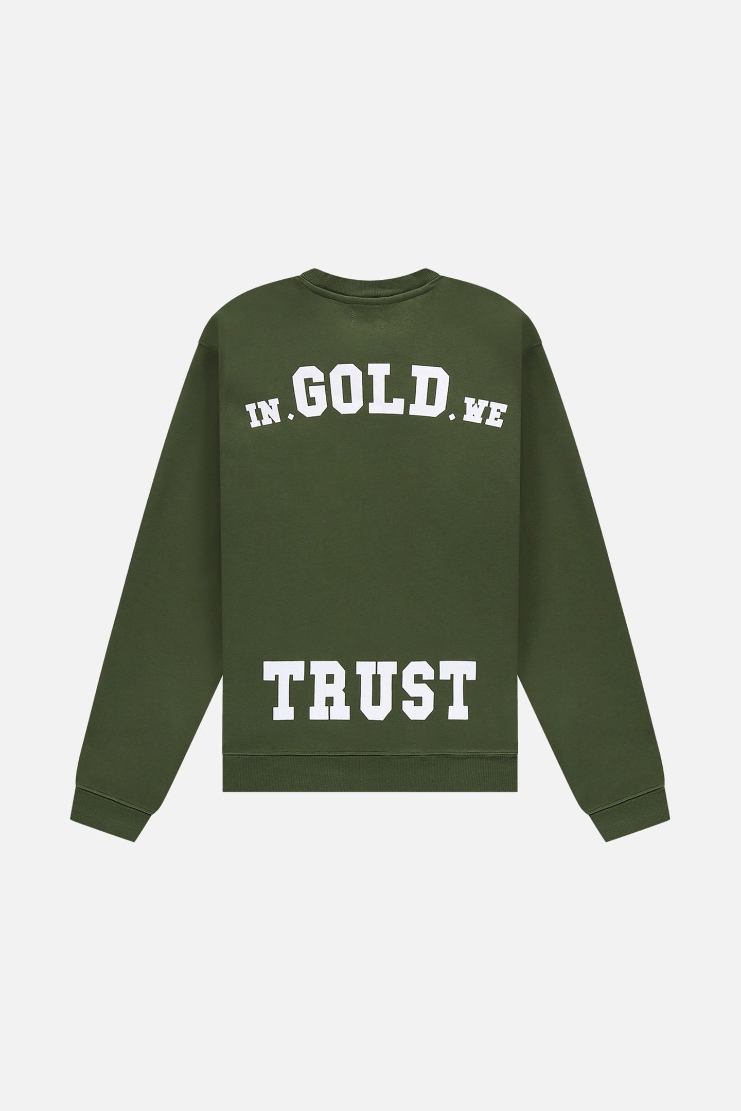 THE OUT SWEATER DARK GREEN 2