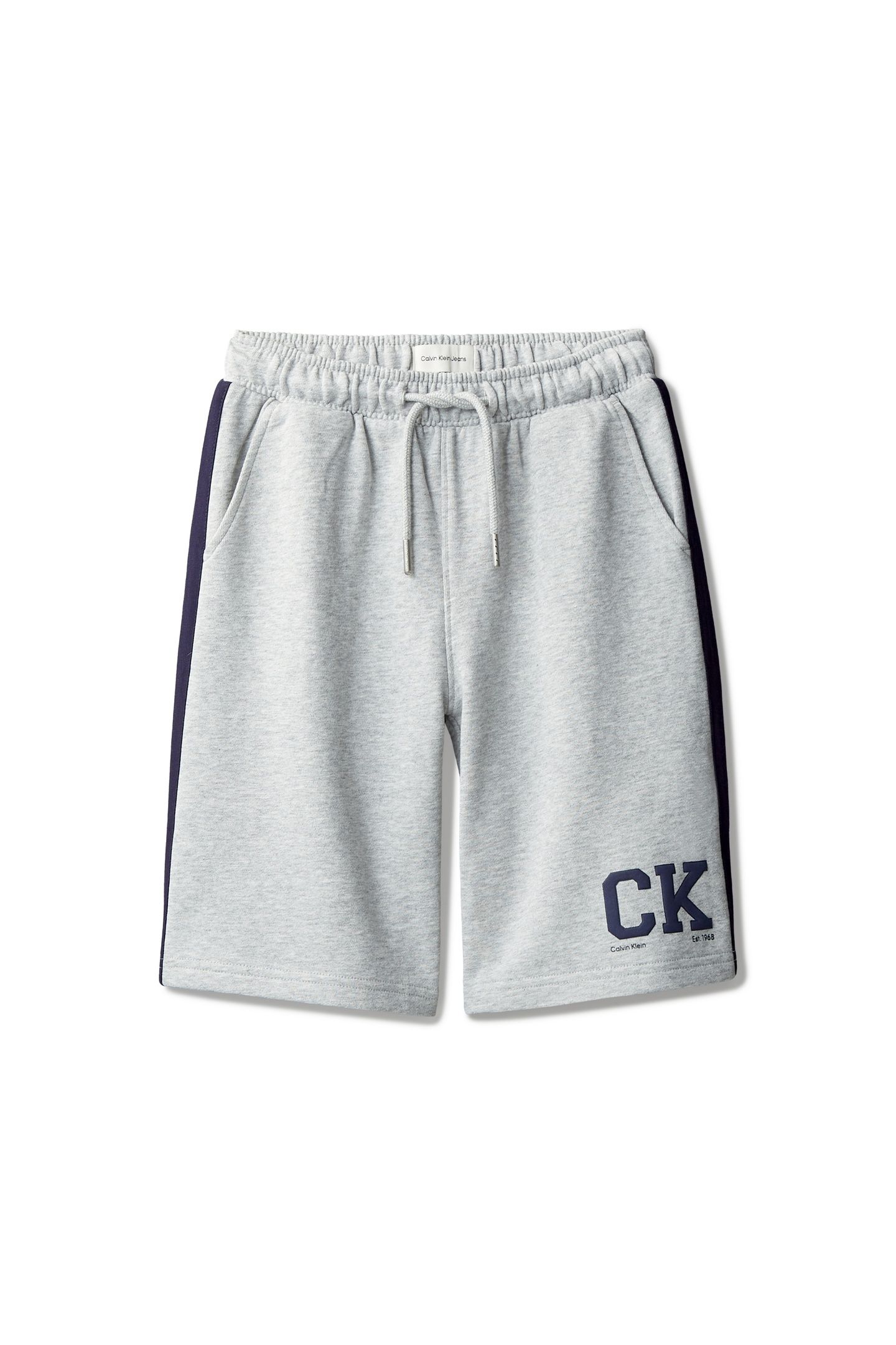BOYS VARSITY RELAXED SHORTS LIGHT GREY 5