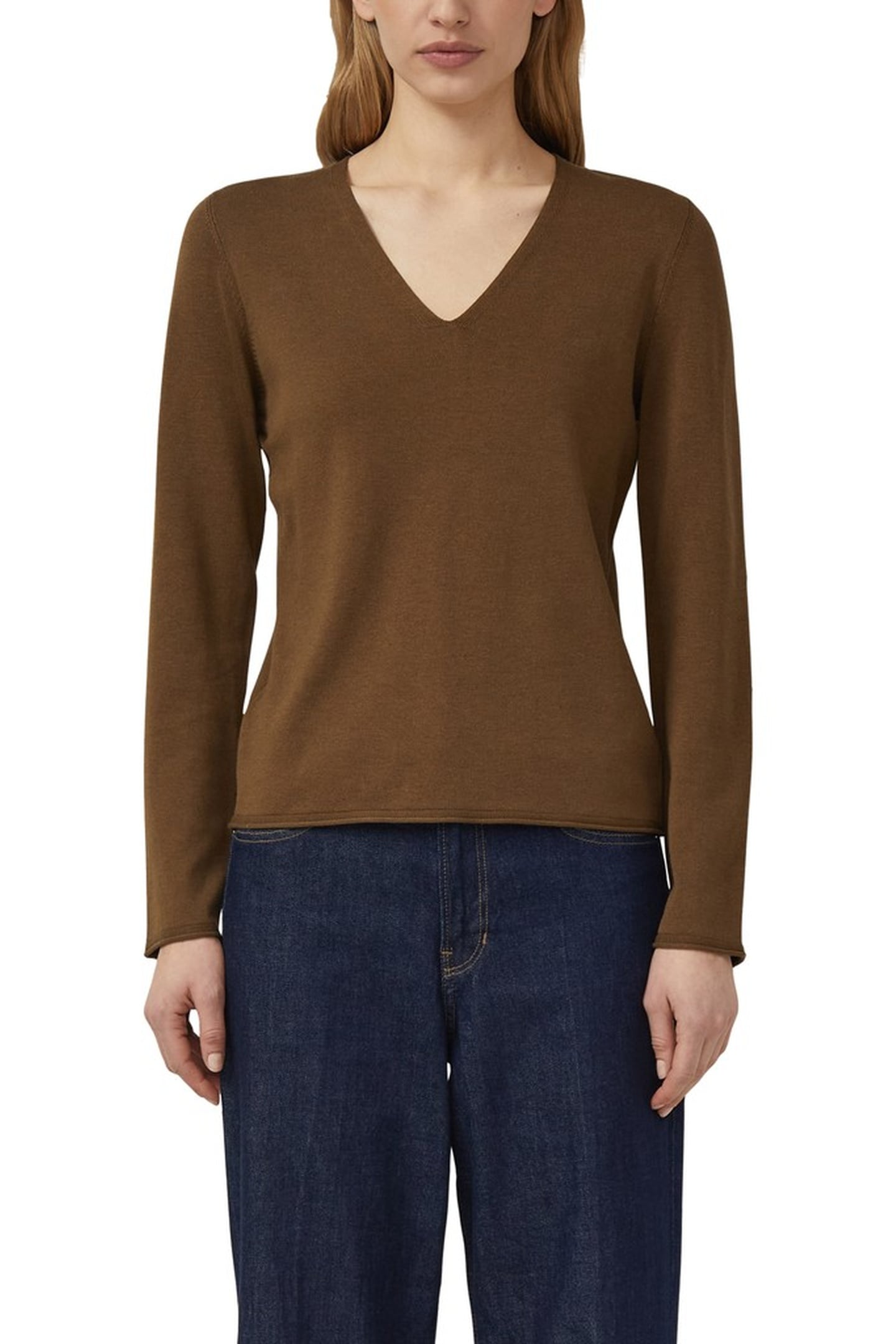 S.OLIVER PULLOVER DARK BROWN 1