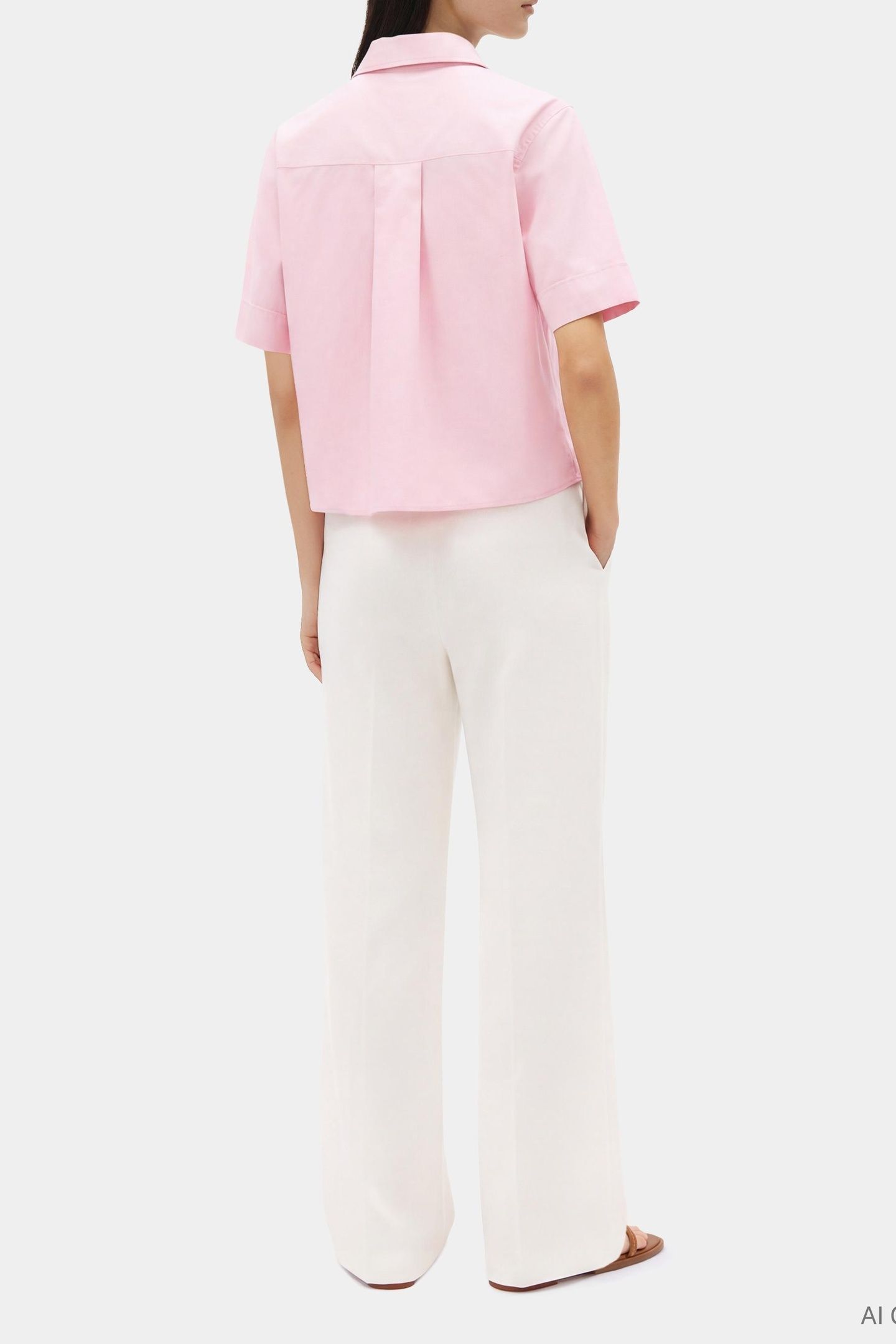 ESSENTIAL POPLIN SS SHIRTS BONITA PINK 3