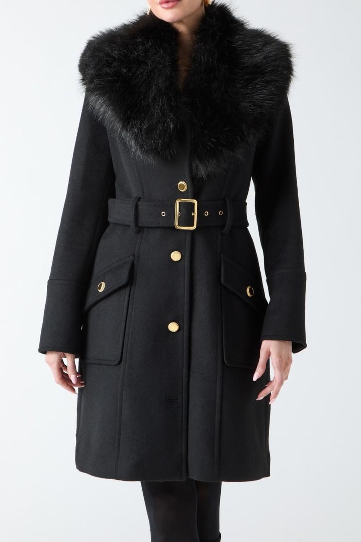 NEW ALICE COAT JET BLACK A996 1