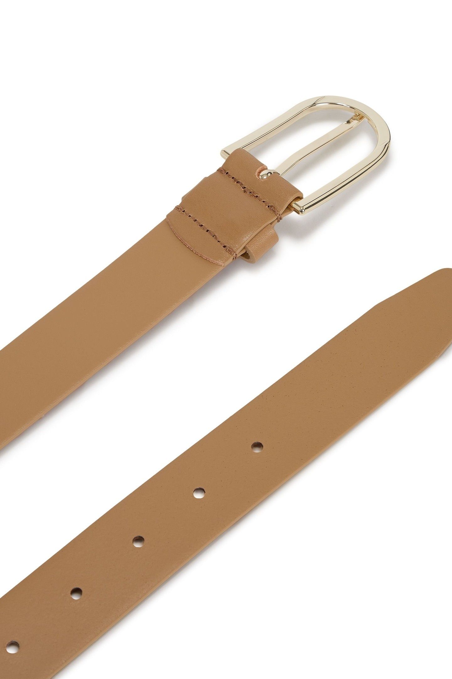 K/AUTOGRAPH ROUND BELT CARAMEL 5
