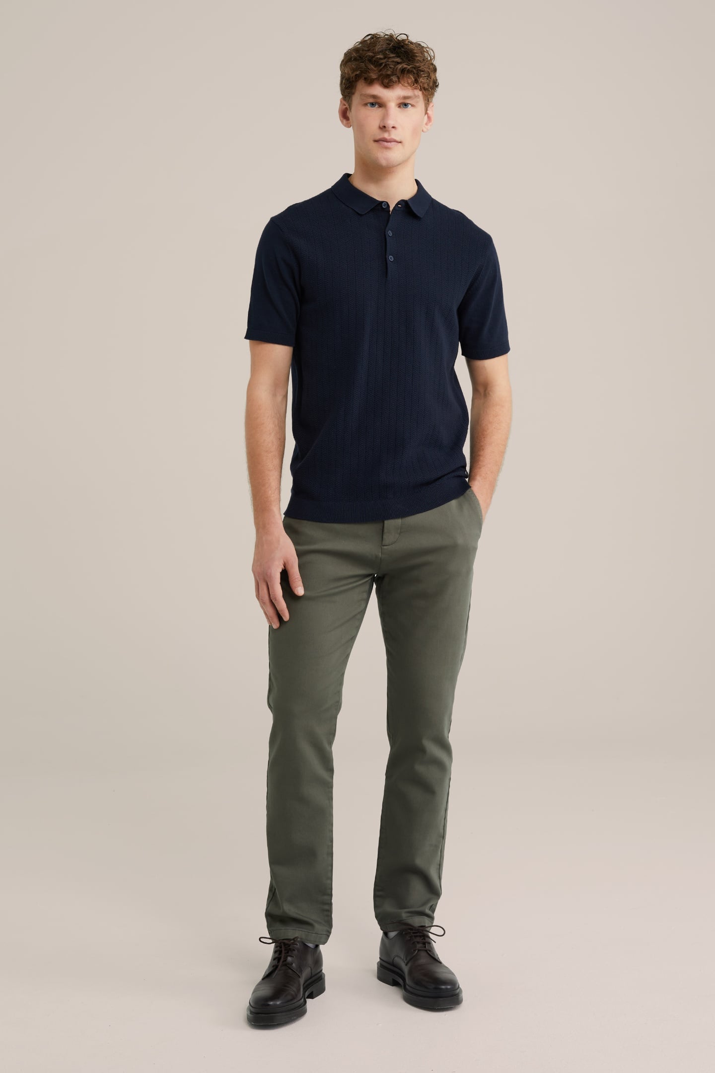 CHINO DARK GREEN 1