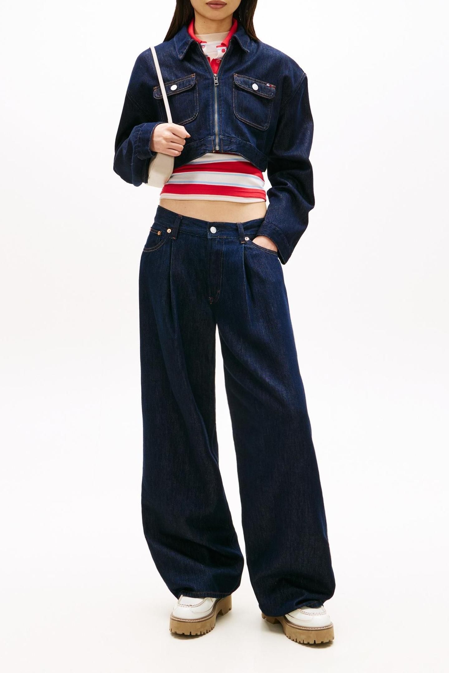 DENIM ZIP JACKET DENIM DARK 3