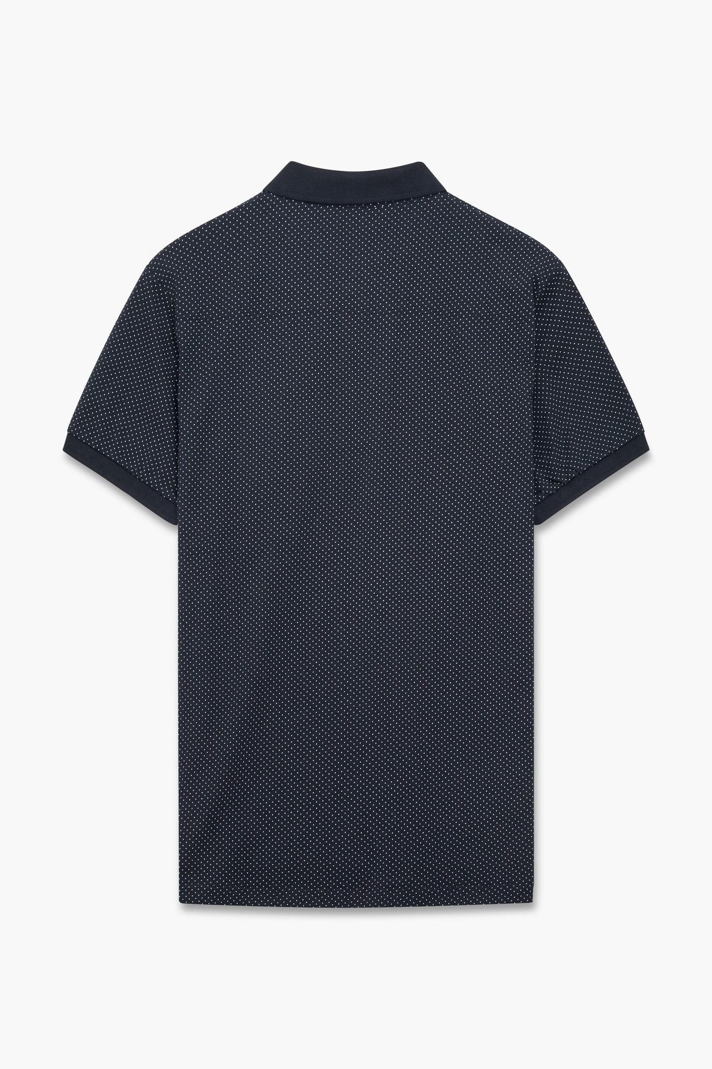 MICRO DOT POLO MARINE/WHITE 3