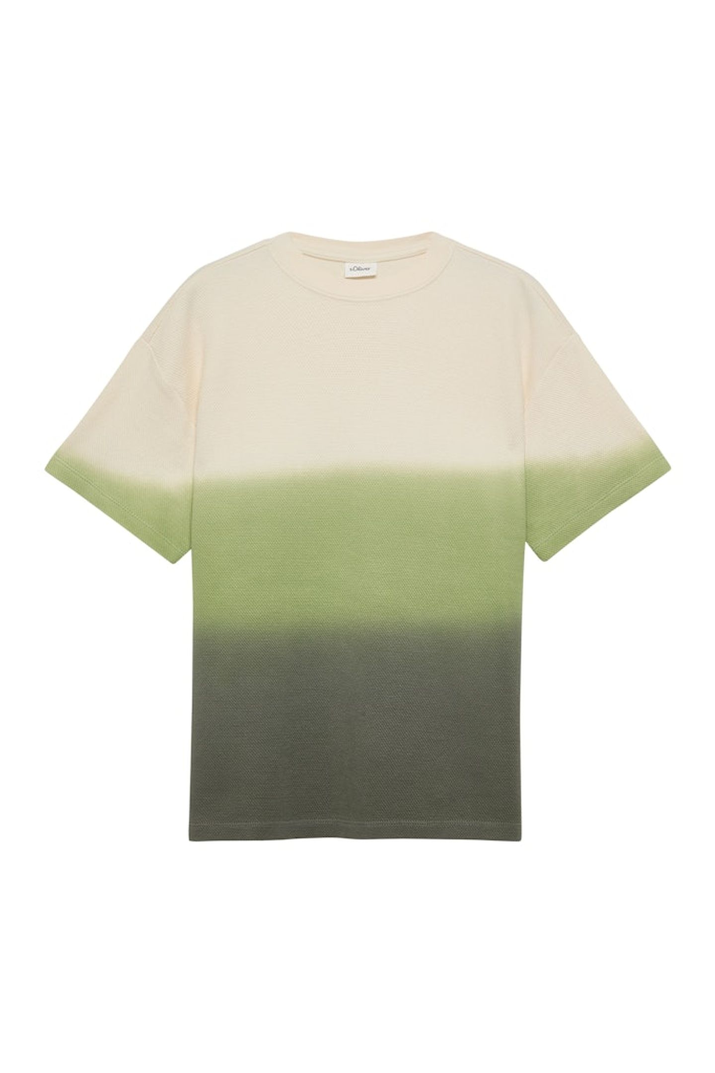 S.OLIVER T-SHIRTS ARMY GREEN 1