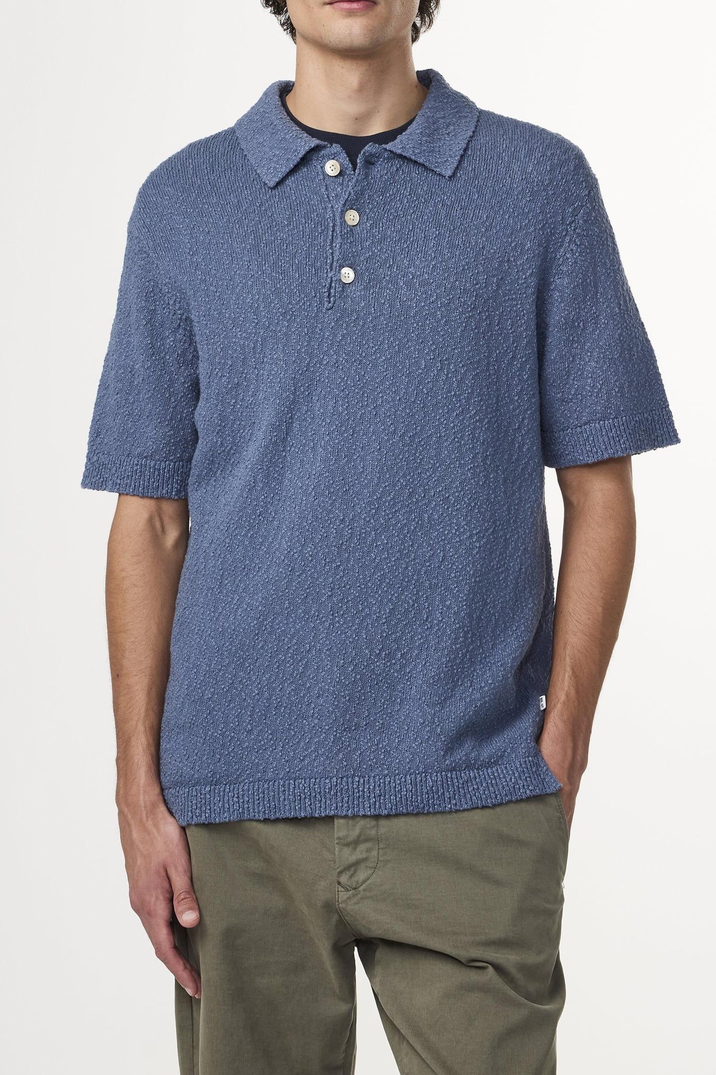 RANDY SS POLO 6690 KNIT BERING SEA 1