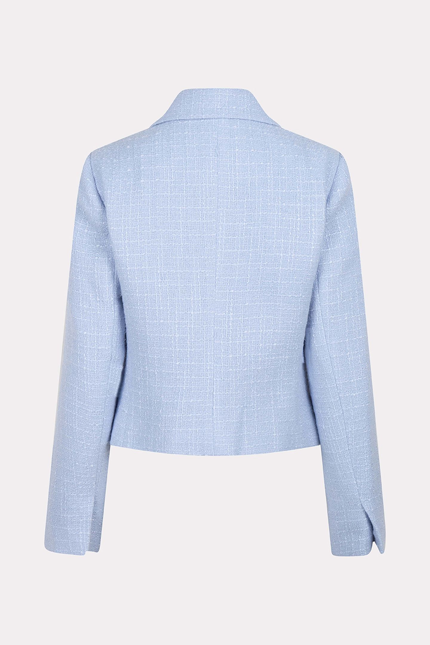 BLAZER DOUBLE BREASTED TWEED SKY BLUE 2