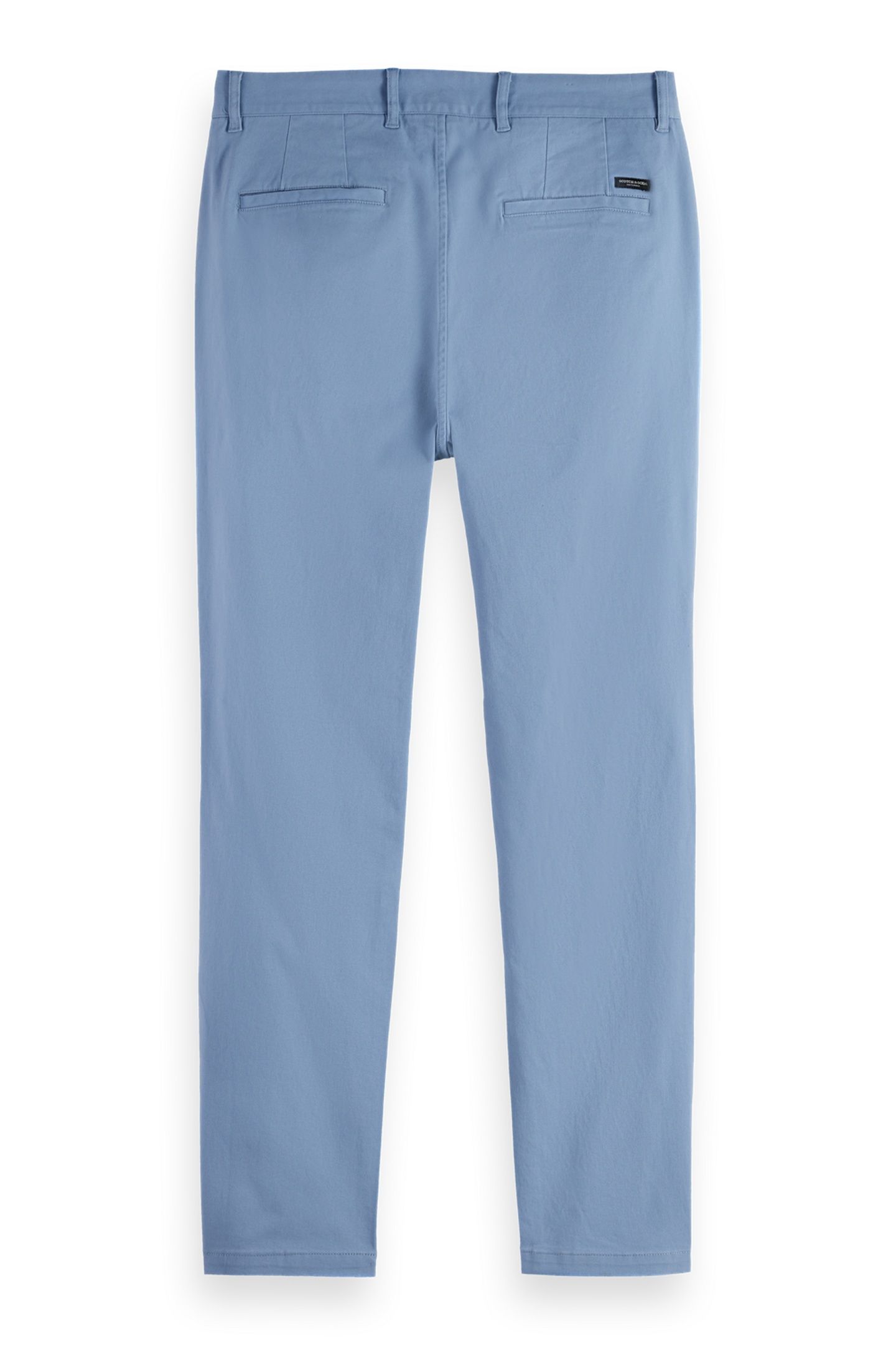 STUART - SLIM-FIT WASHED COTTON BLEND CHINO FADED DENIM 2