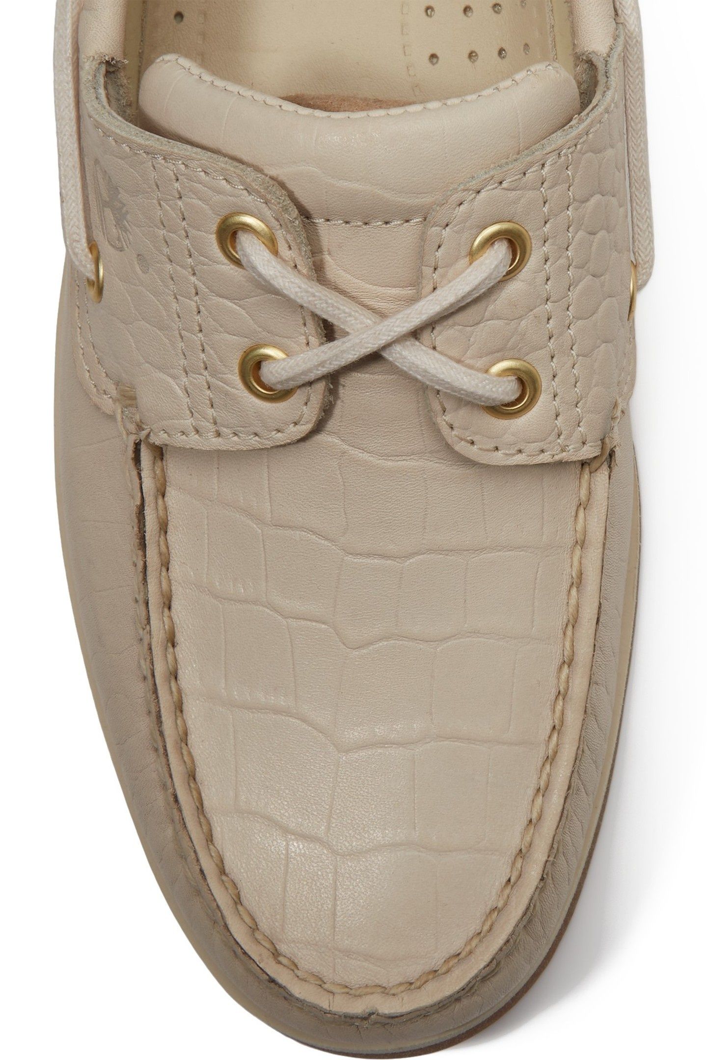 BOAT SHOE NATURAL 8