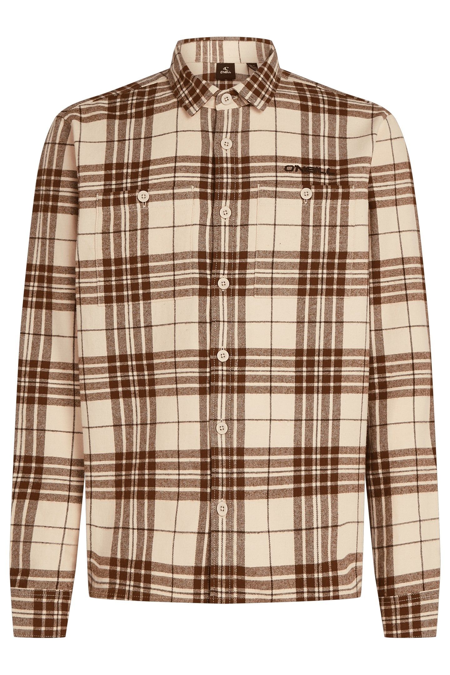 O'NEILL MUST-HAVE FLANNEL SHIRT BEIGE FLANNEL CHECK 4