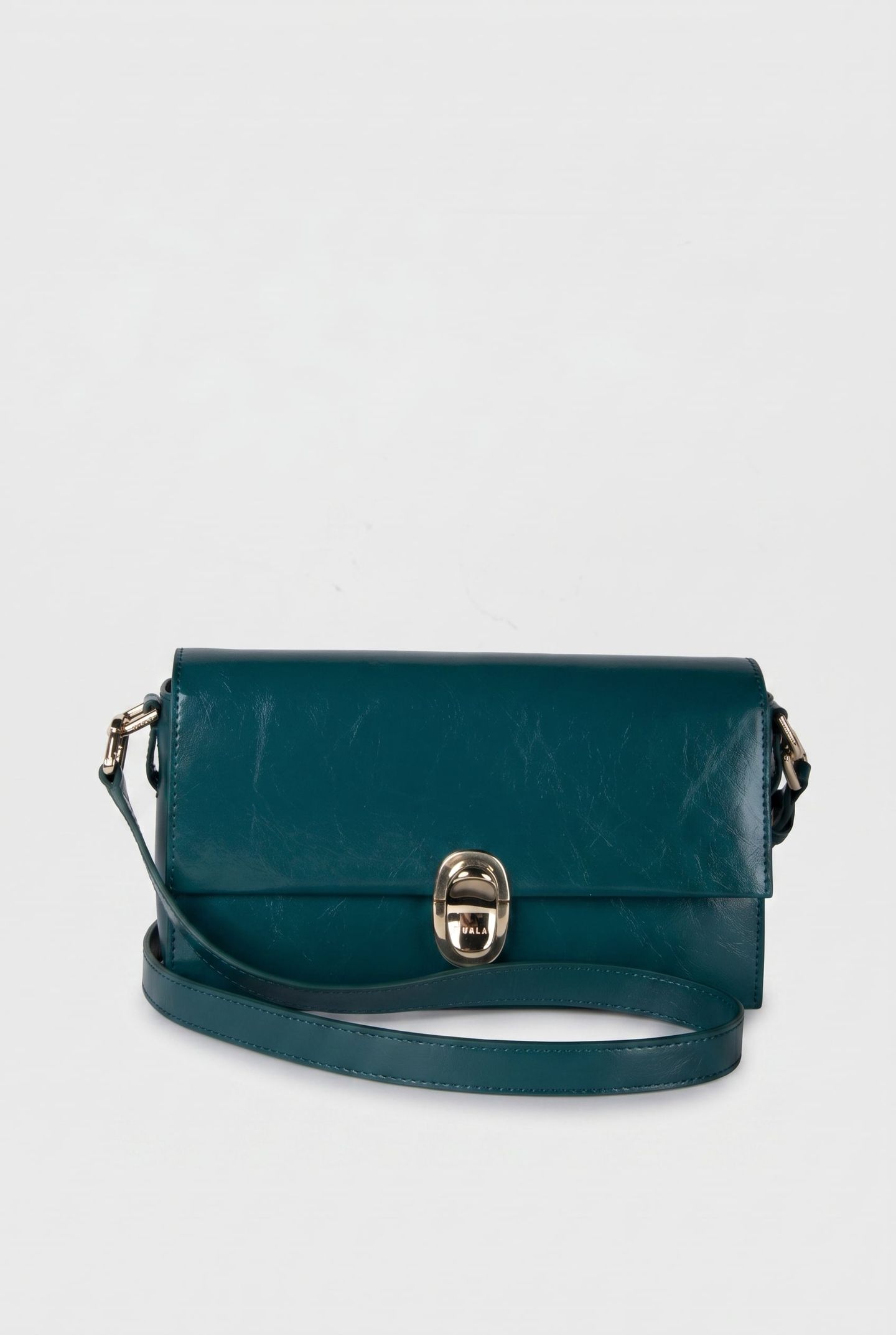 ECLISSE SMALL CROSSBODY DARK TEAL 1