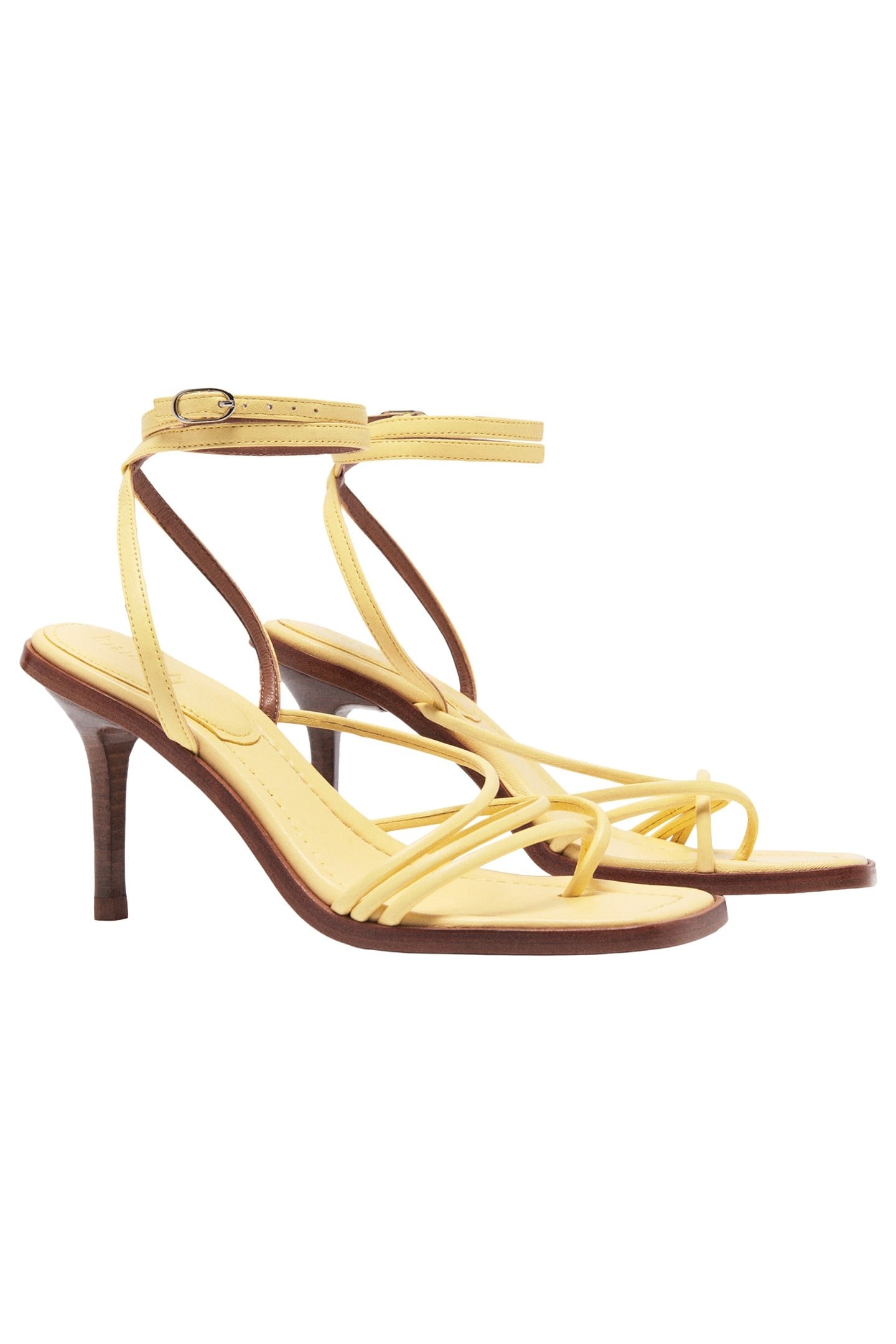 SANDALES CAMMELIE JAUNE 2