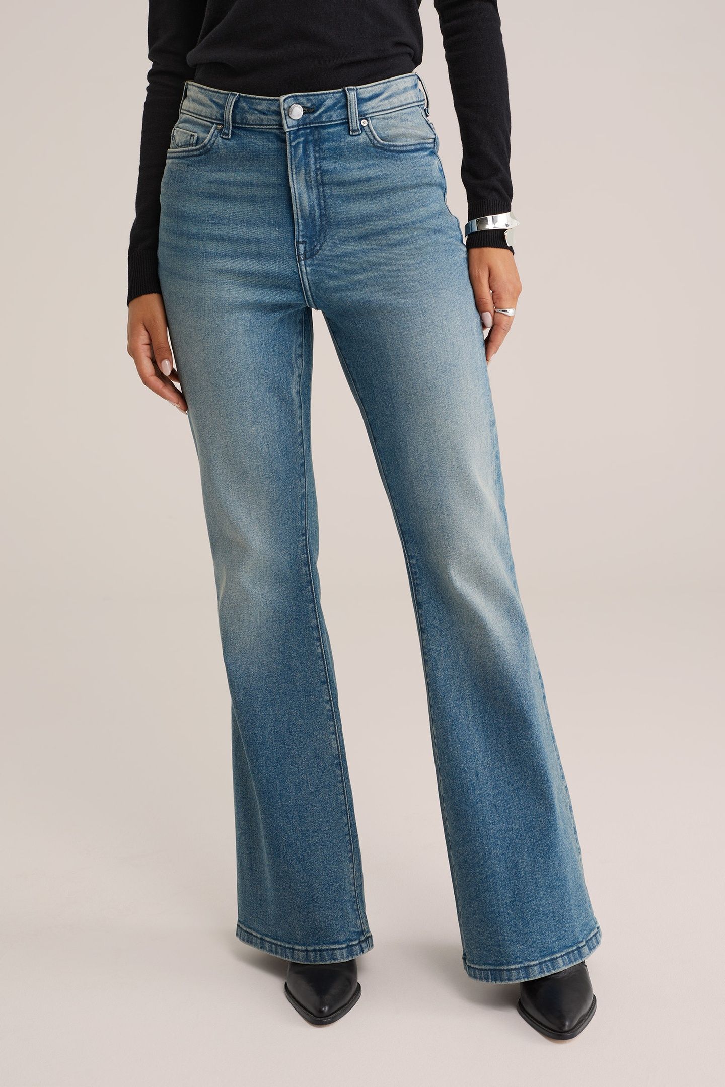 5-POCKET HIGH RISE NAVY BLUE 2