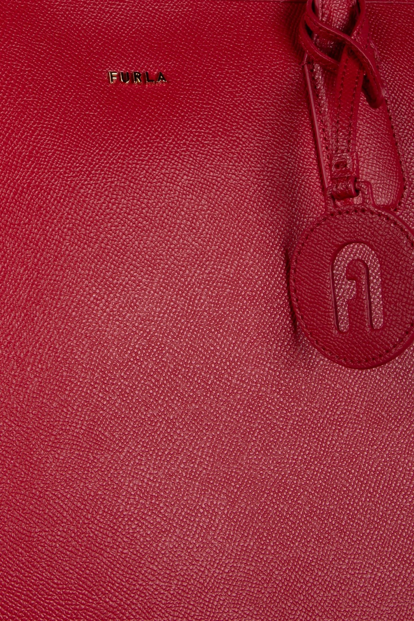 CLASSIC MEDIUM TOTE W/ ZIP ROSSO VENEZIANO 4