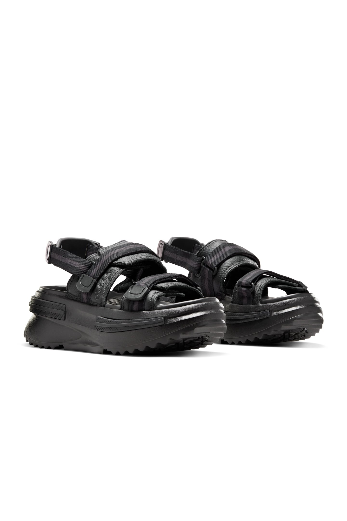 RUN STAR UTILITY SANDAL CX SLIP BLACK 3