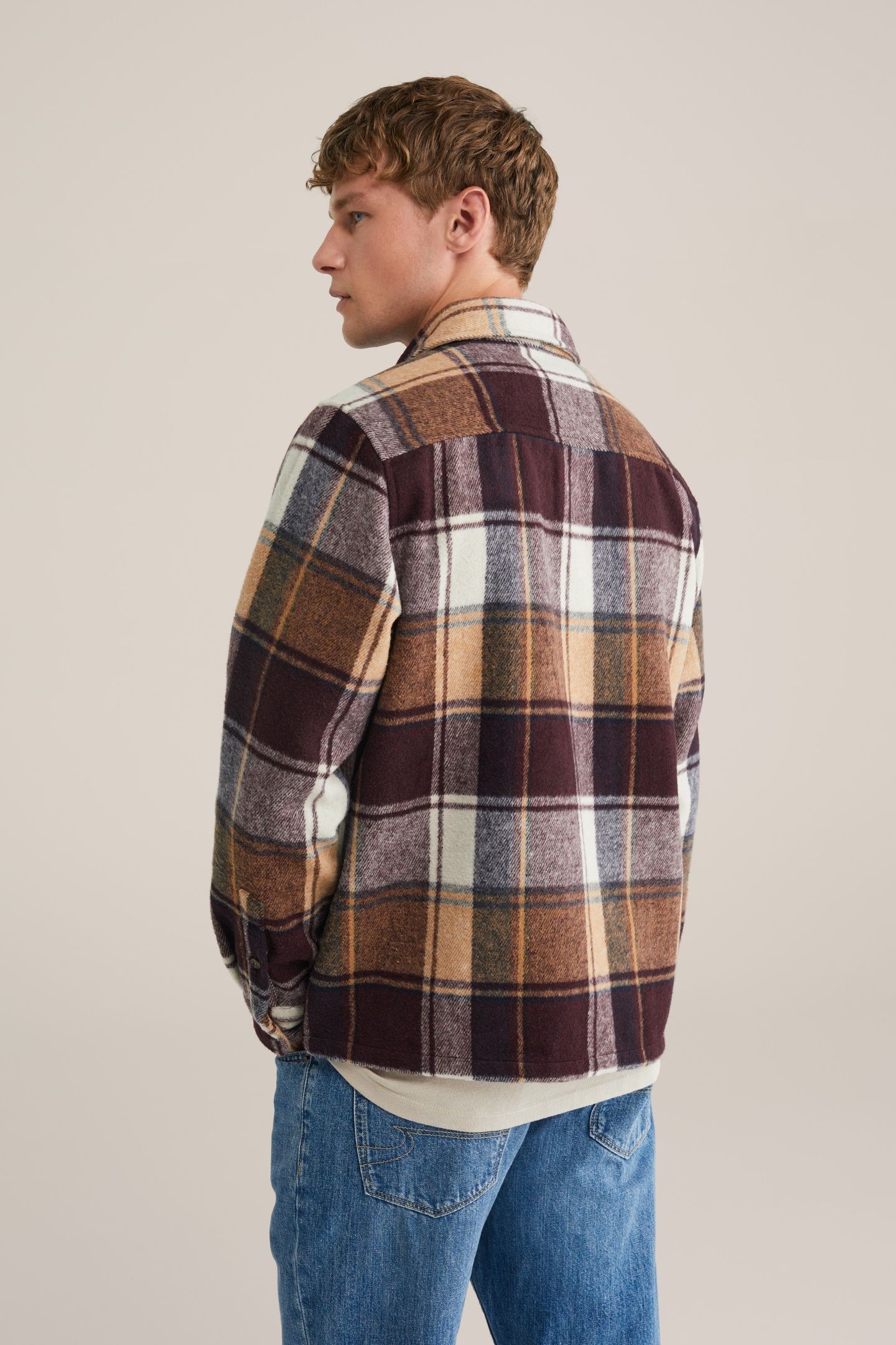 OVERSHIRT BURGUNDY RED 3