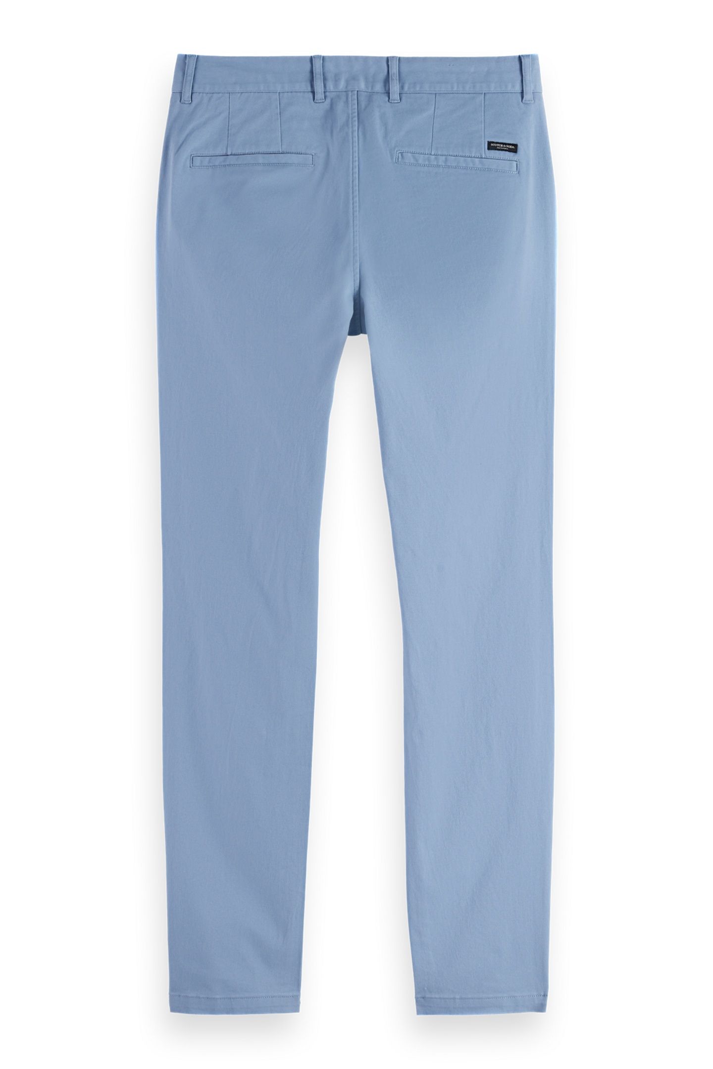 MOTT - WASHED COTTON BLEND CHINO FADED DENIM 2