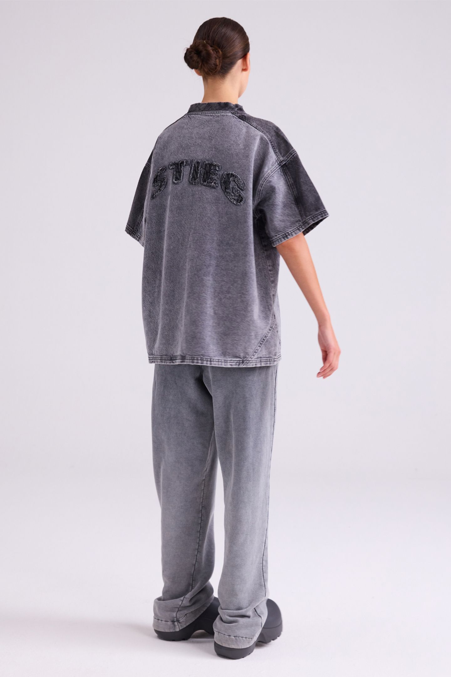 ZAPHIRA OVERSIZED T-SHIRT GREY 2