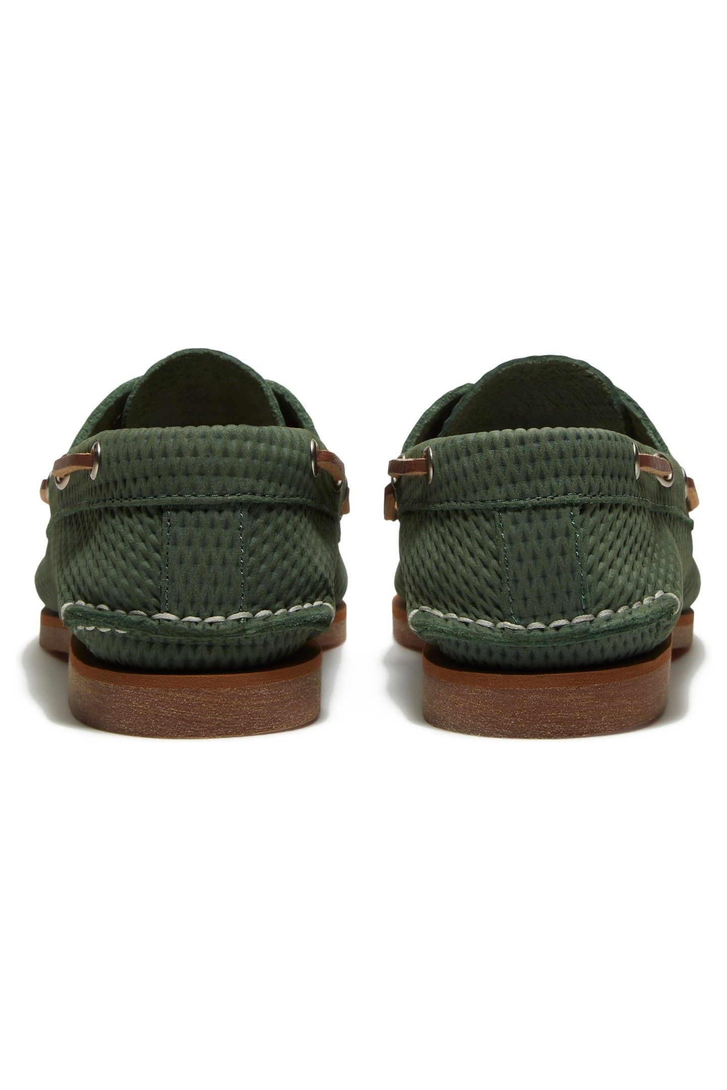 BOAT SHOE MEDIUM GREEN 5