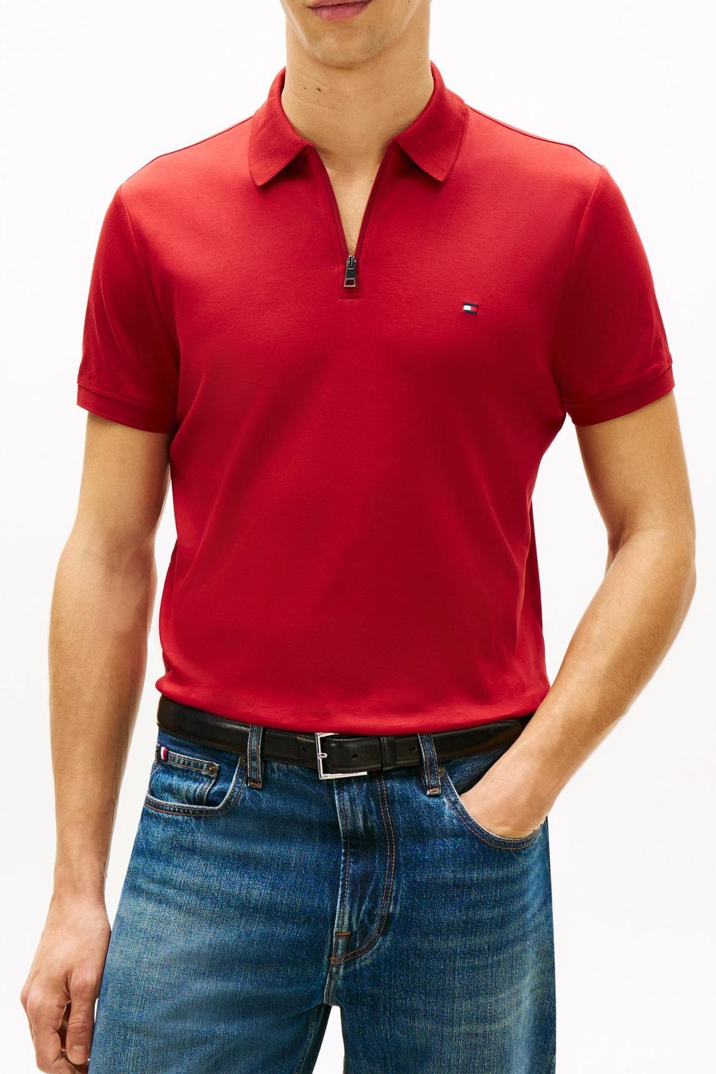 INTERLOCK ZIP REGULAR POLO REGATTA RED 1