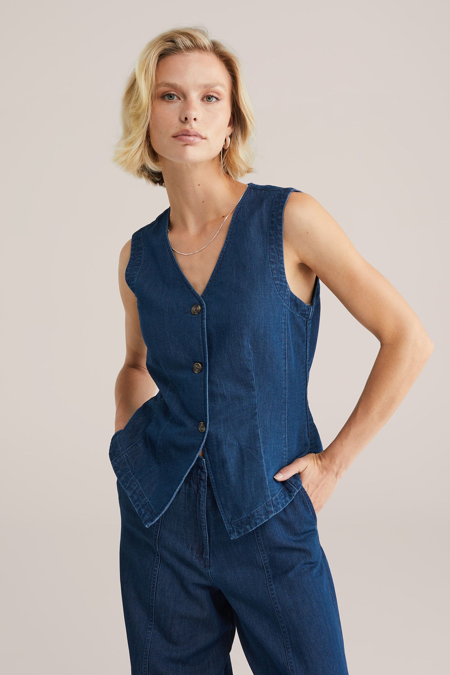 GILET DARK BLUE 1