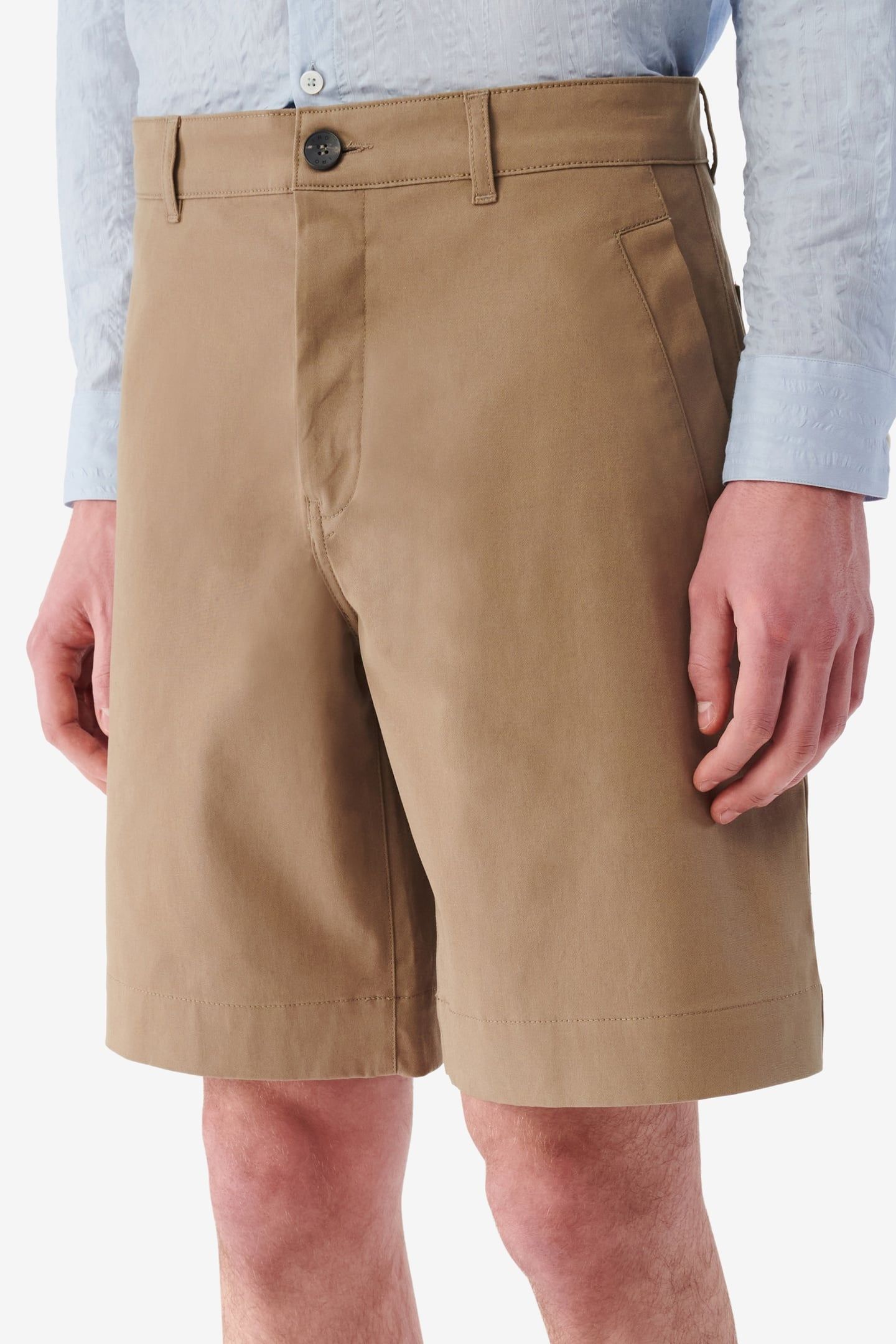JUNIOR SHORT LIGHT KHAKI 1